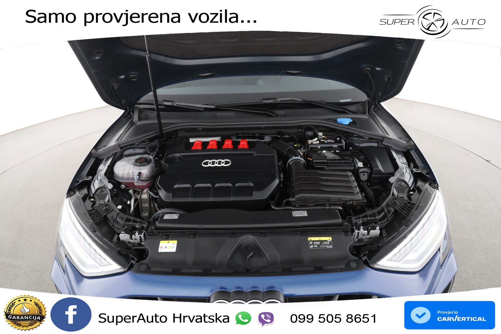 Audi S3 2.0 TFSI (333 KS) quattro S tronic LED+GR SJED+ACC