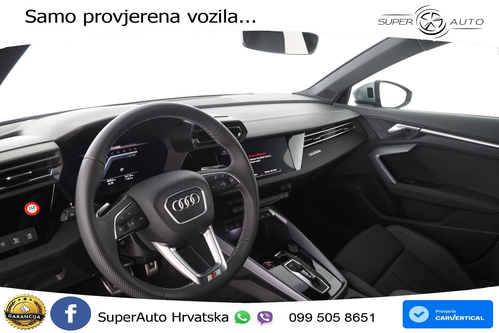 Audi S3 2.0 TFSI (333 KS) quattro S tronic LED+GR SJED+ACC