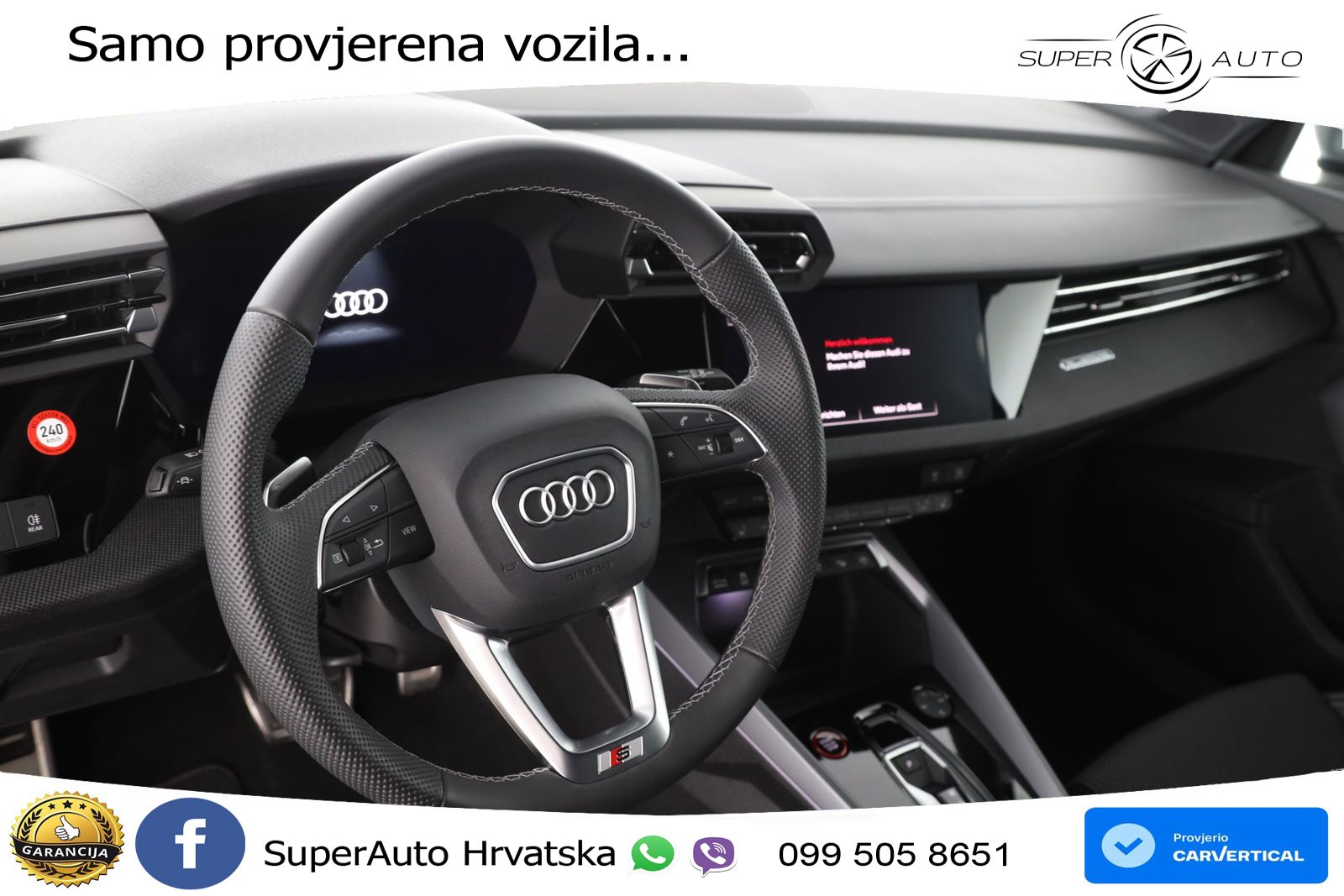 Audi S3 2.0 TFSI (333 KS) quattro S tronic LED+GR SJED+ACC