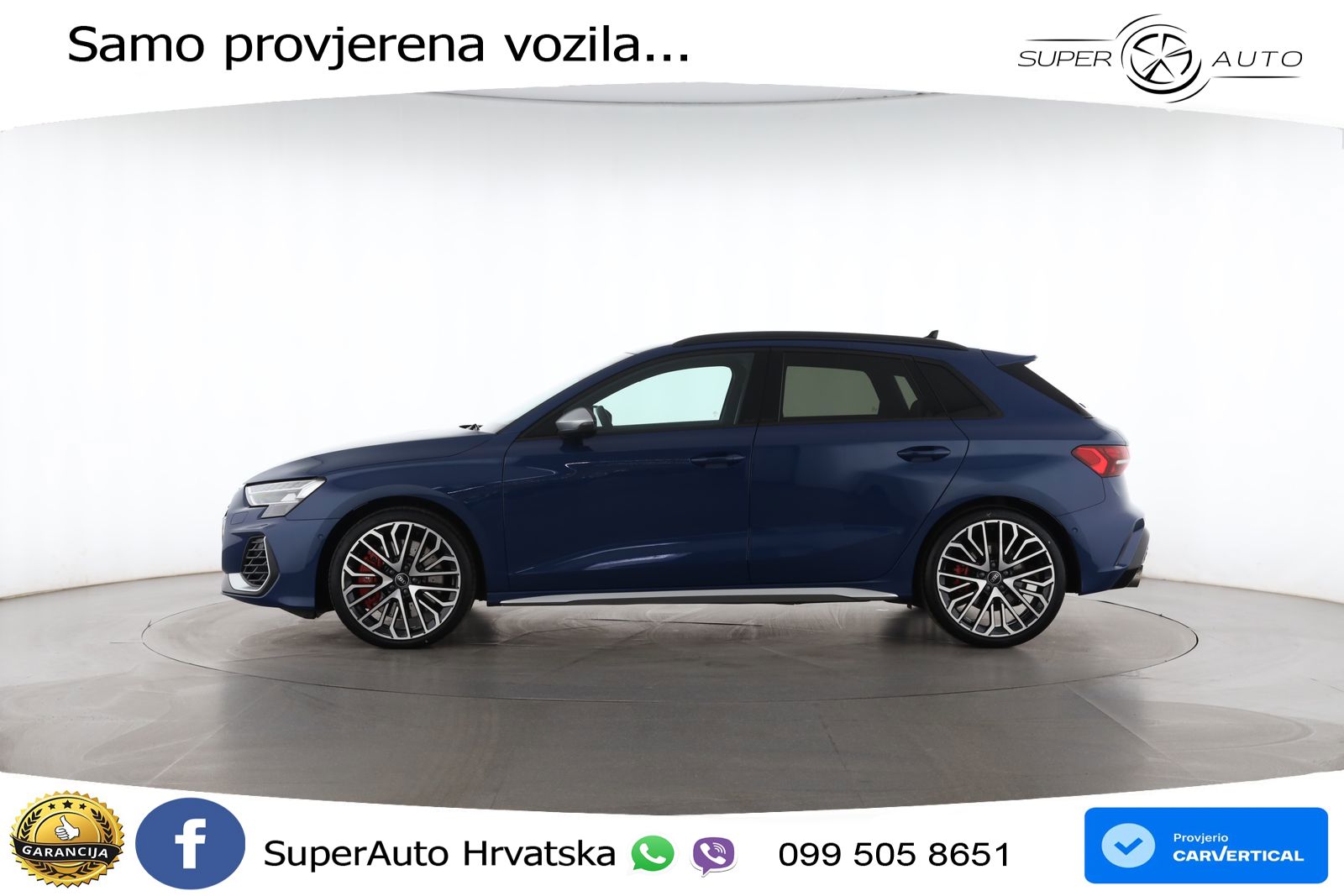 Audi S3 2.0 TFSI (333 KS) quattro S tronic LED+GR SJED+ACC