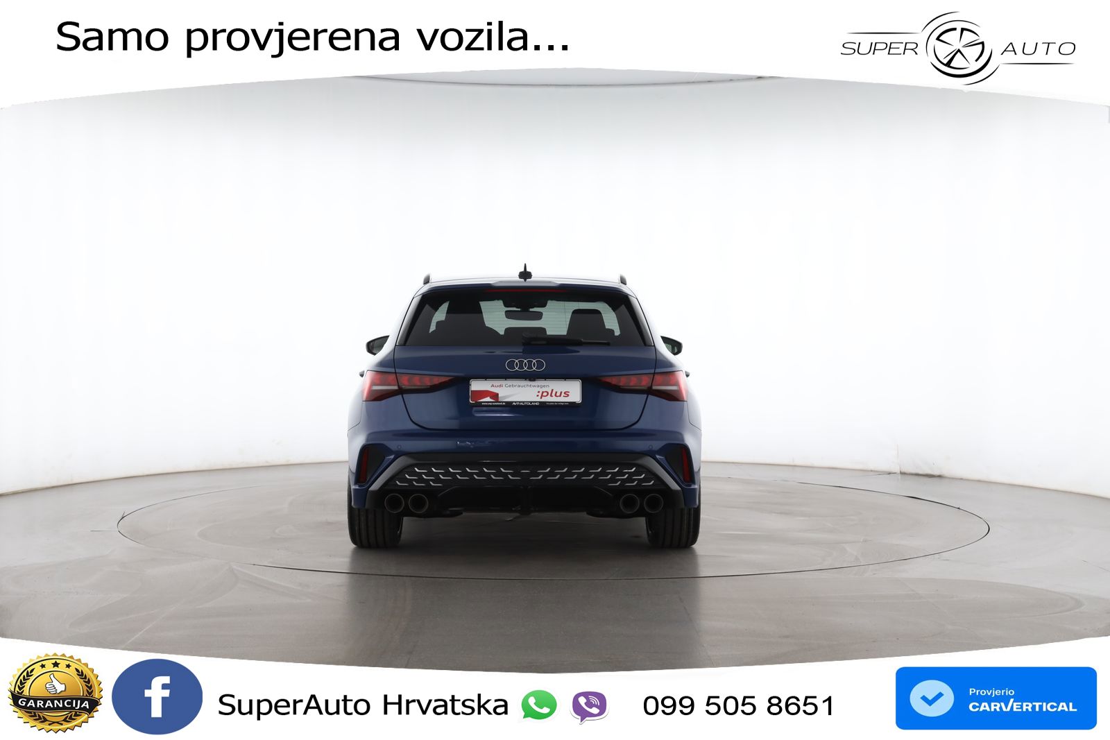 Audi S3 2.0 TFSI (333 KS) quattro S tronic LED+GR SJED+ACC