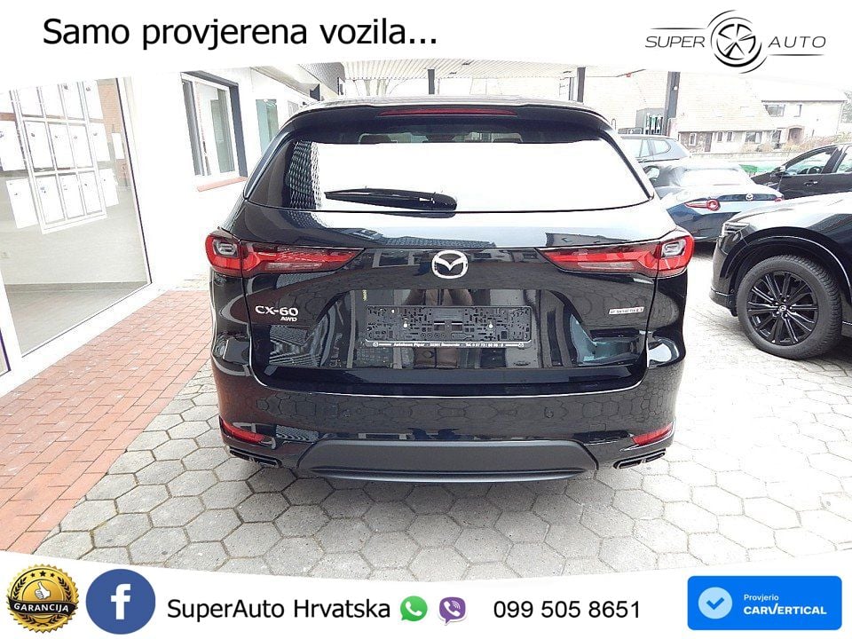 Mazda CX-60 3.3 e-Skyactiv D (254 KS) AWD Automatic MATRIX+GR SJED+KAM