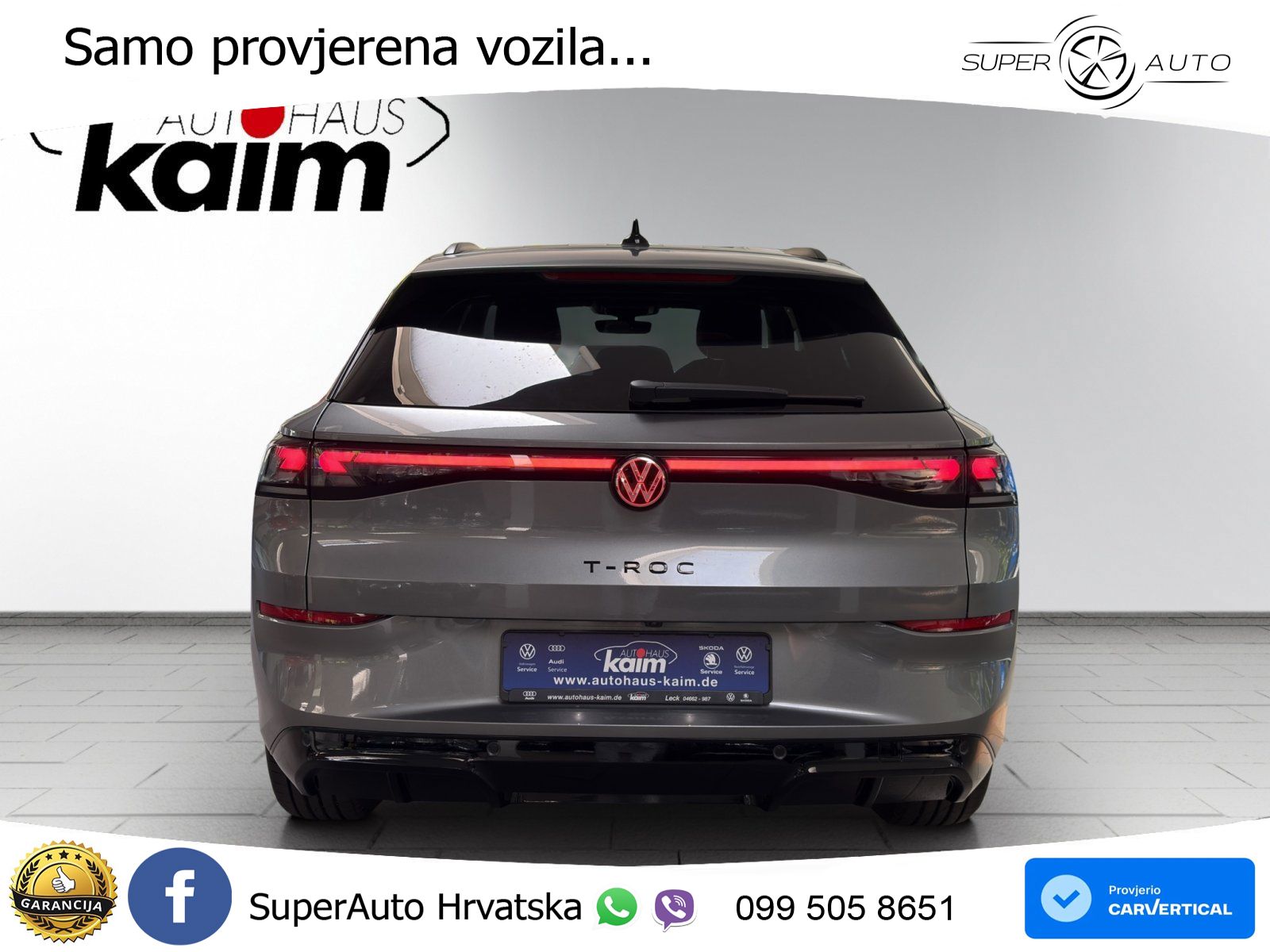 Volkswagen T-Roc II 1.5 eTSI (150 KS)  DSG MATRIX+GR SJED+KAM