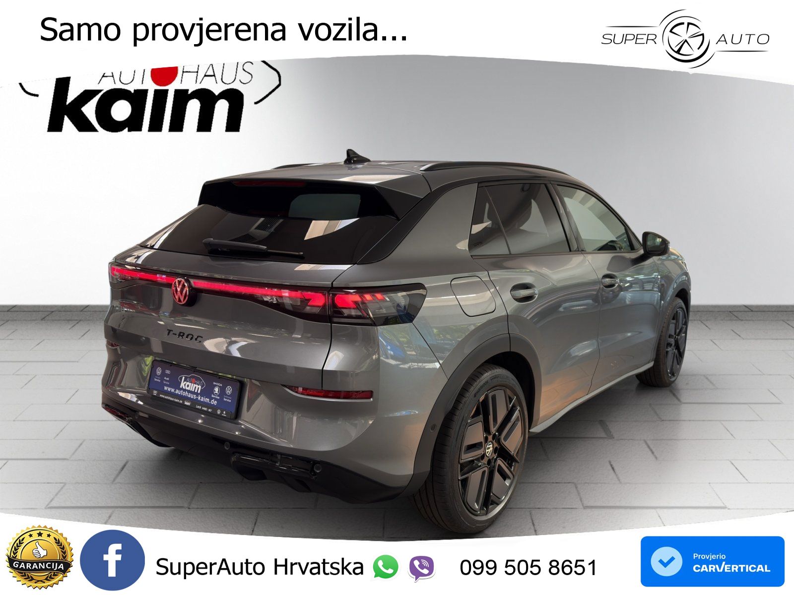 Volkswagen T-Roc II 1.5 eTSI (150 KS)  DSG MATRIX+GR SJED+KAM