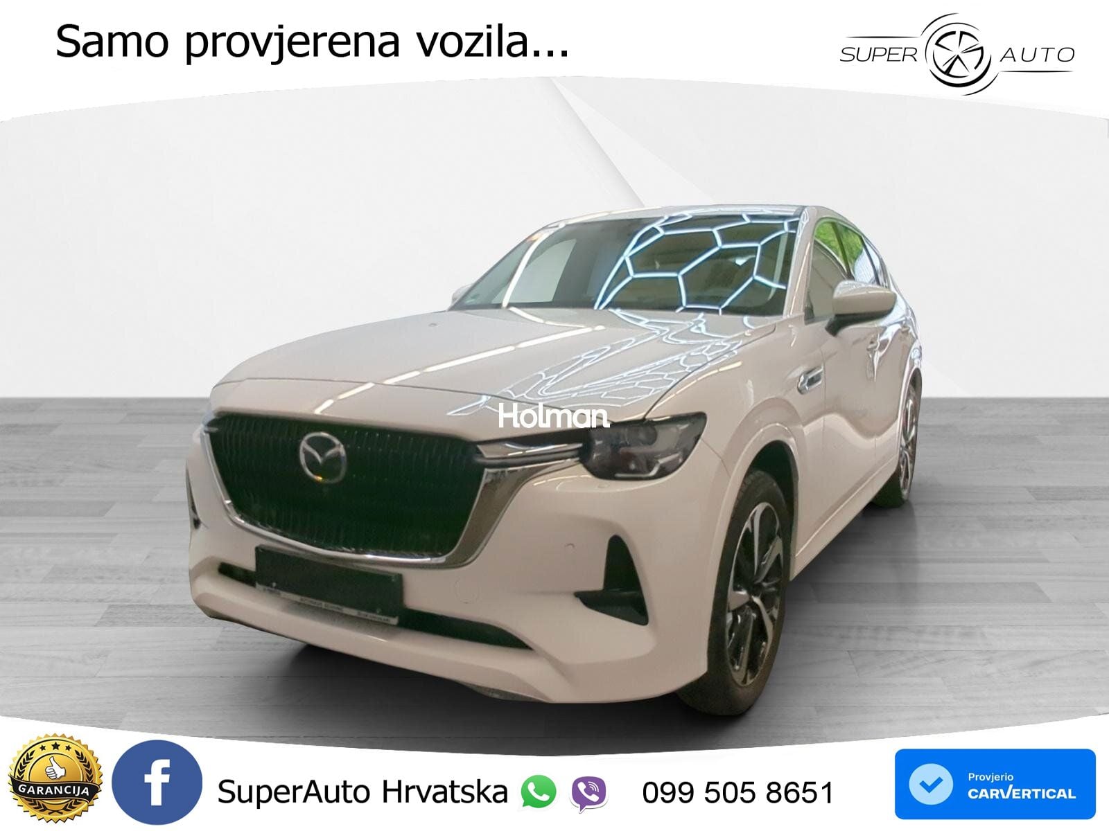Mazda CX-60 3.3 e-Skyactiv D (254 KS) AWD Automatic LED+GR SJED+ACC