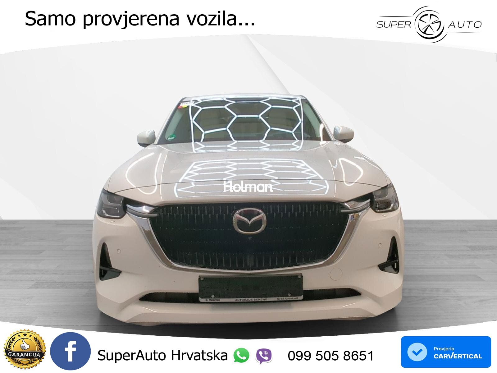 Mazda CX-60 3.3 e-Skyactiv D (254 KS) AWD Automatic LED+GR SJED+ACC