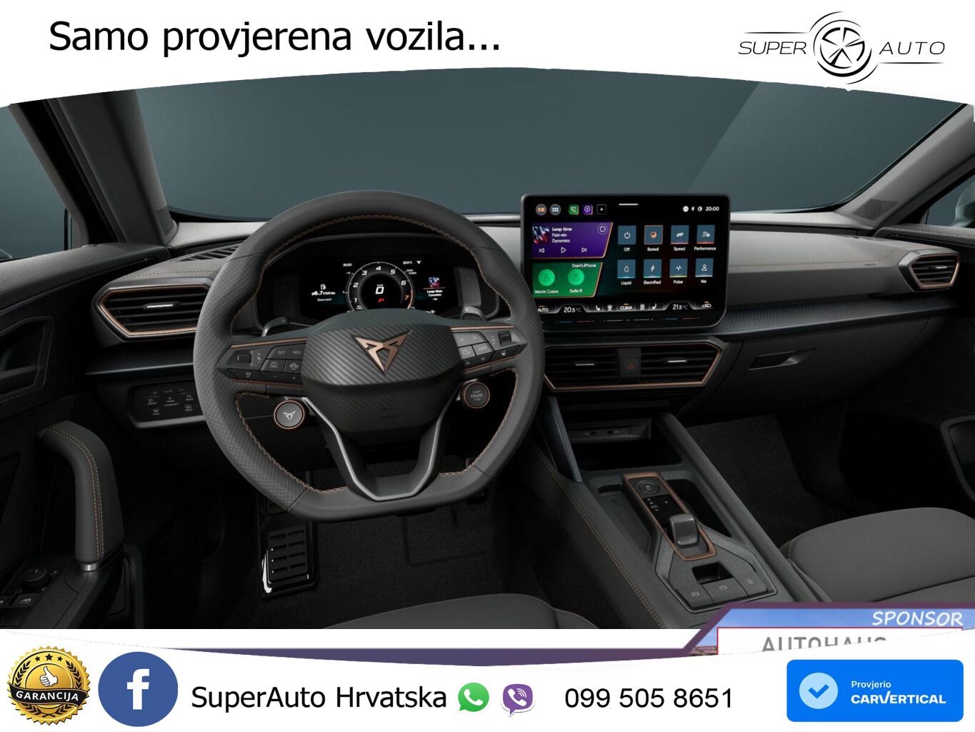 Cupra Formentor VZ5 2.5 TSI (390 KS) 4Drive DSG LED+GR SJED+ACC