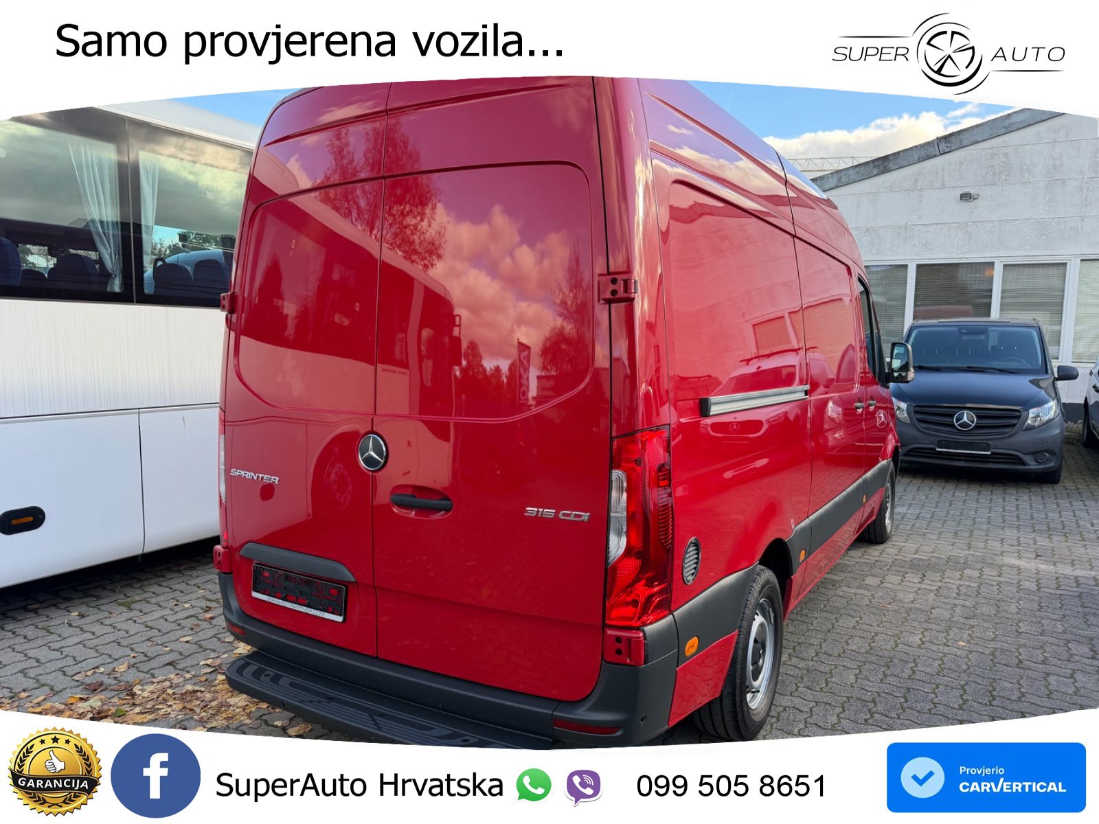 Mercedes-Benz Sprinter 315 CDI Klima Werkstatt L2H2 Kamera 150 KS