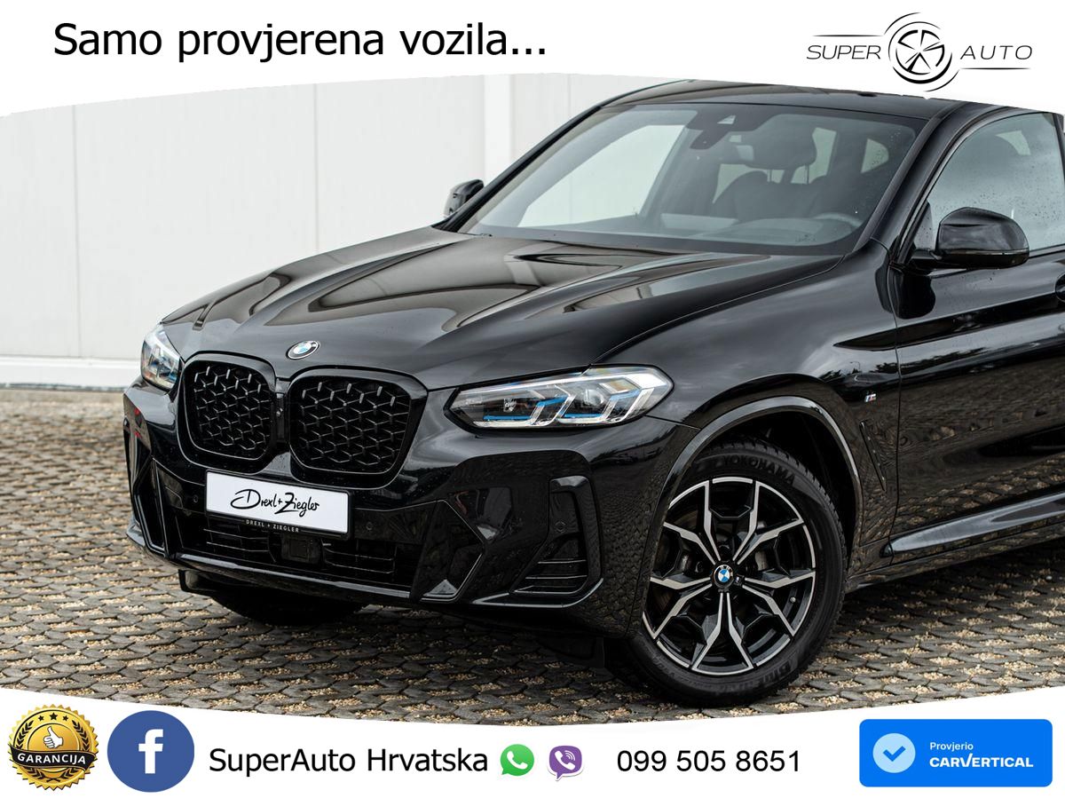 BMW X4 30d (286 KS) xDrive Steptronic M Sport ACC+HEAD+GR SJED+360+PANO