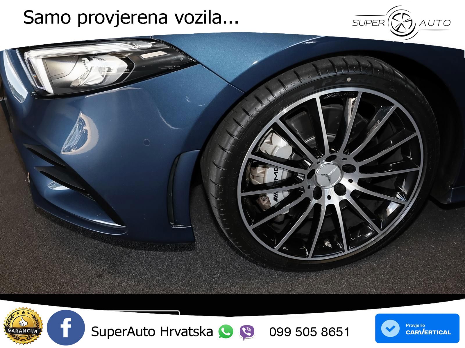 Mercedes-Benz AMG A 35 4MATIC AMG SPEEDSHIFT DCT LED+GR SJED+ACC