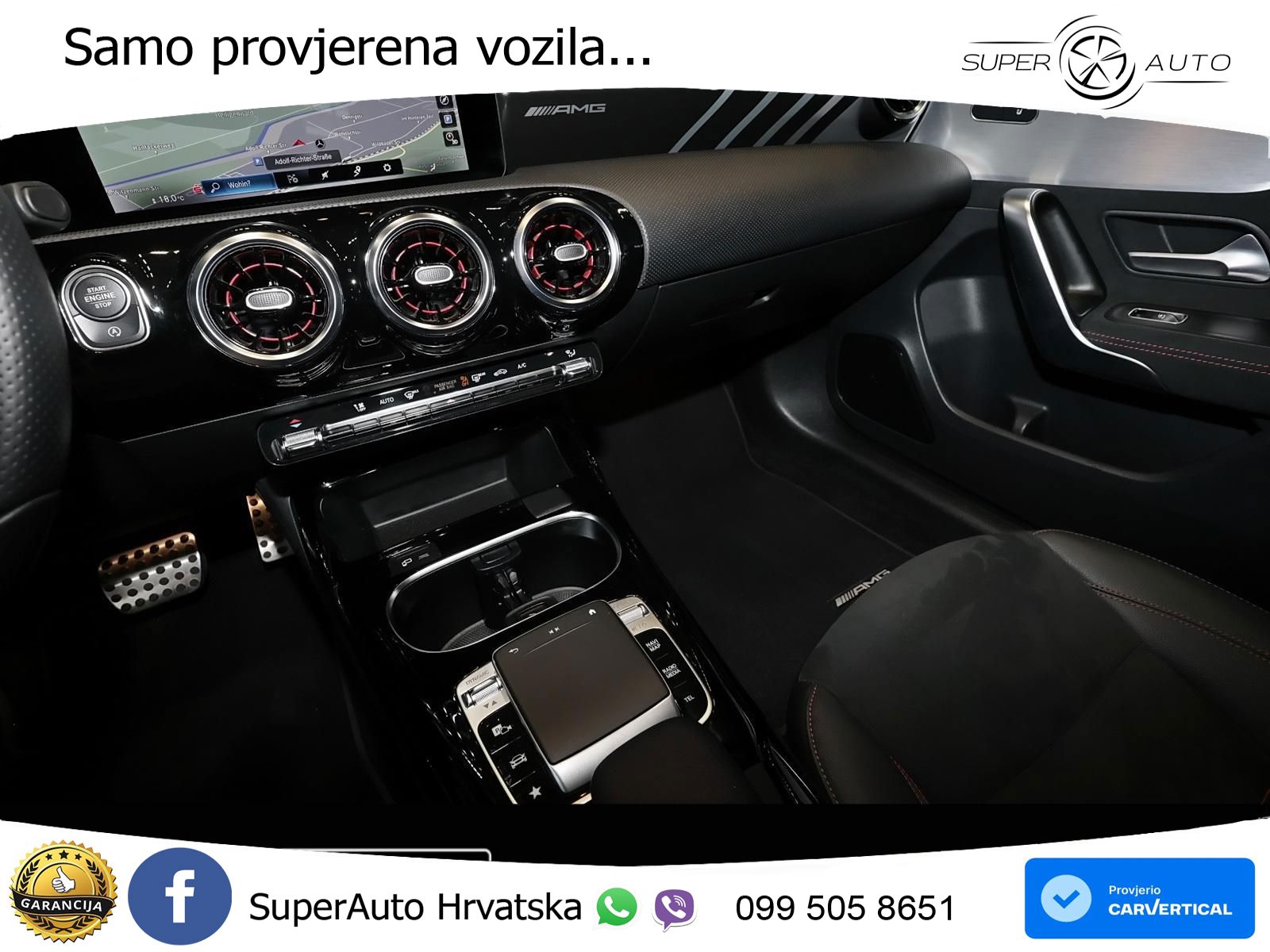 Mercedes-Benz AMG A 35 4MATIC AMG SPEEDSHIFT DCT LED+GR SJED+ACC