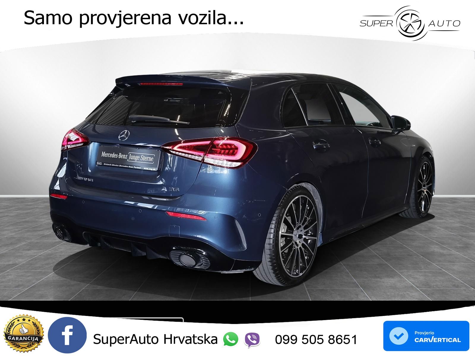Mercedes-Benz AMG A 35 4MATIC AMG SPEEDSHIFT DCT LED+GR SJED+ACC