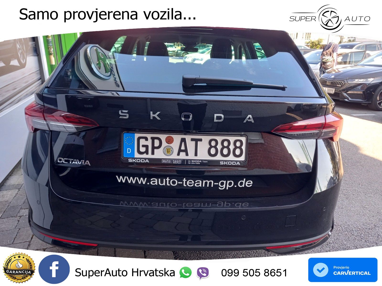 Škoda Octavia Combi 1.5 TSI (150 KS) DSG Selection LED+GR SJED+ACC