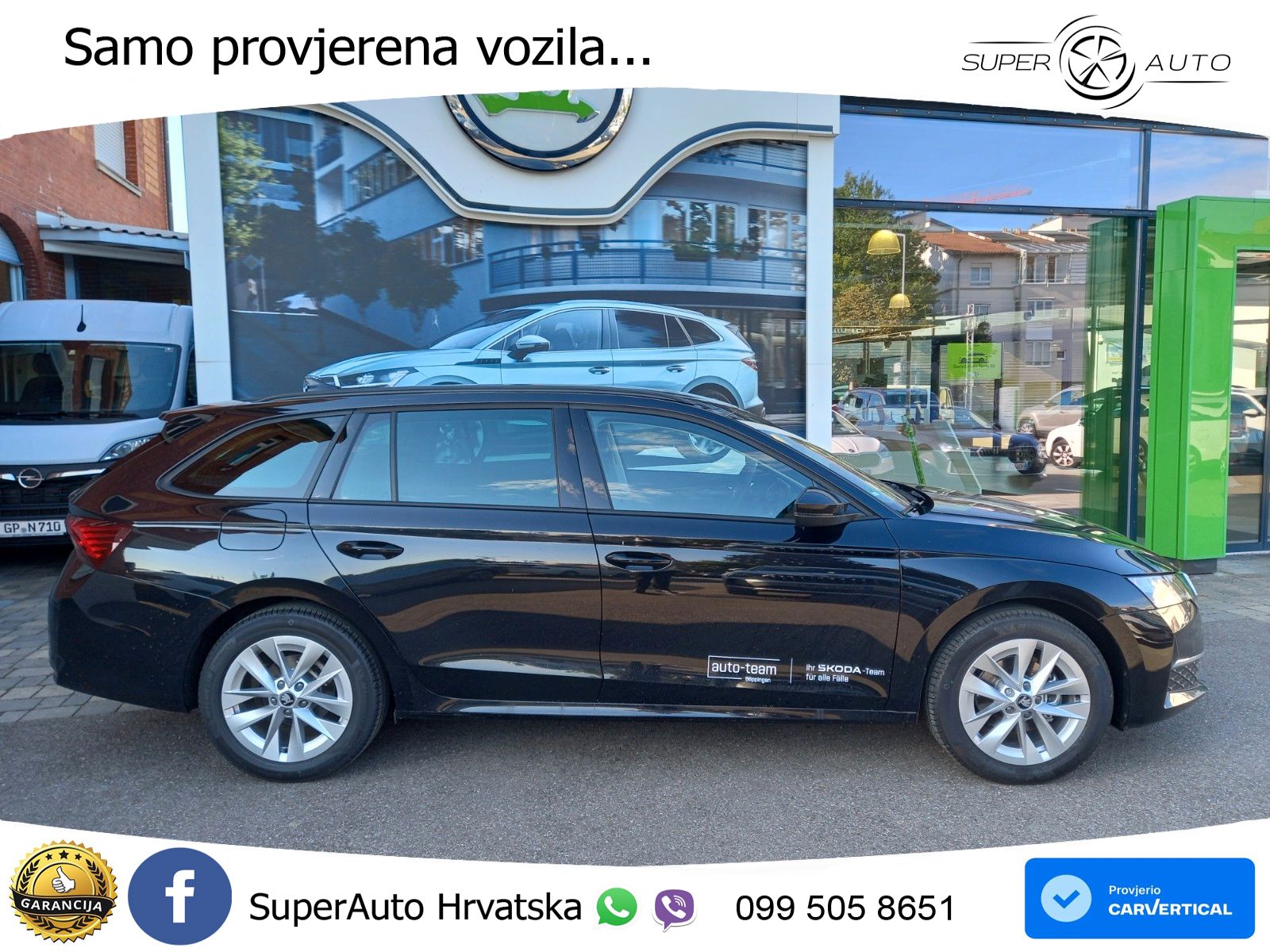 Škoda Octavia Combi 1.5 TSI (150 KS) DSG Selection LED+GR SJED+ACC