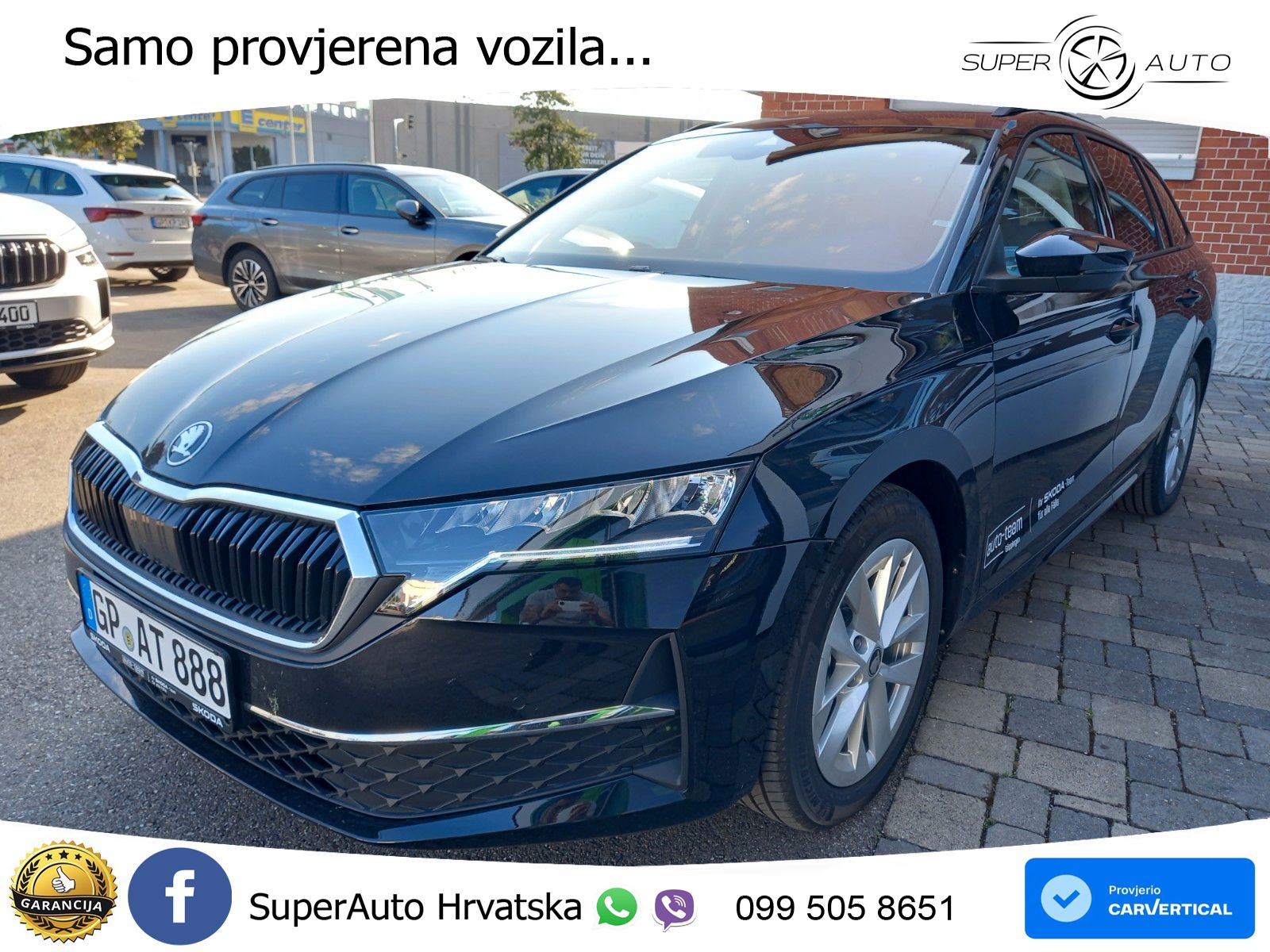 Škoda Octavia Combi 1.5 TSI (150 KS) DSG Selection LED+GR SJED+ACC