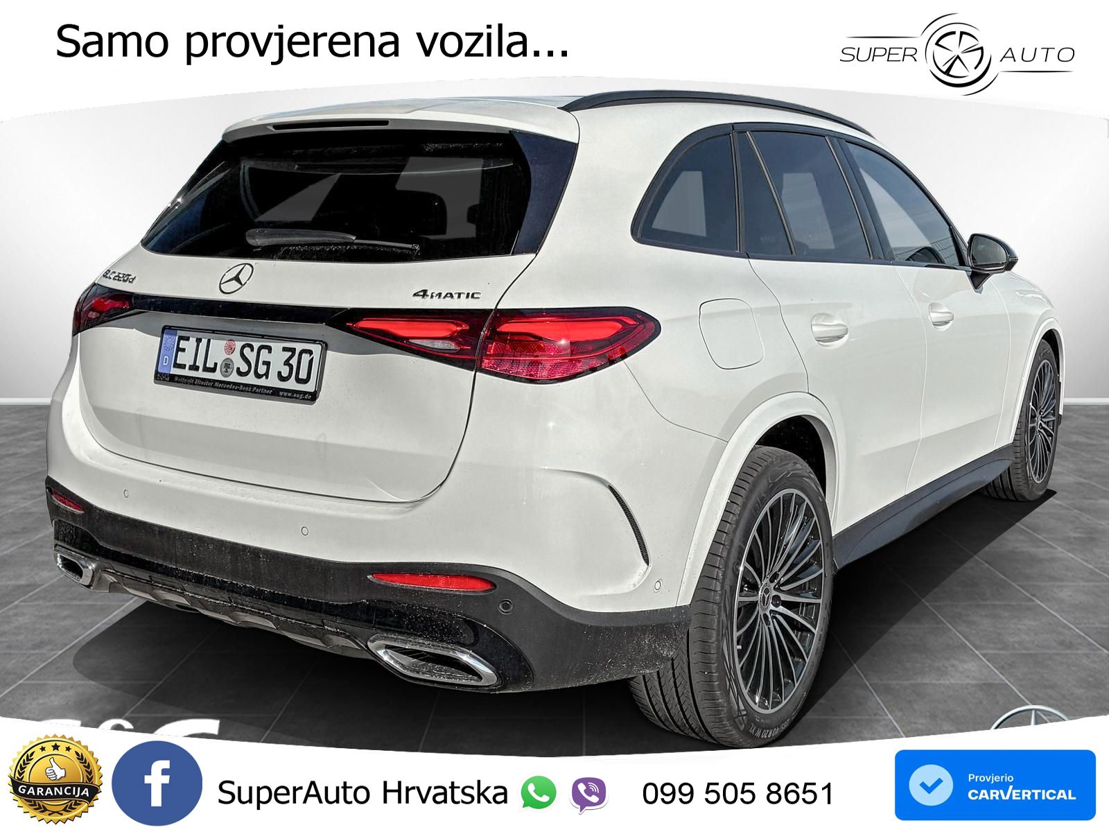Mercedes GLC 220d (197 KS) 4MATIC 9G-TRONIC AMG ACC+GR SJED+360+PANO