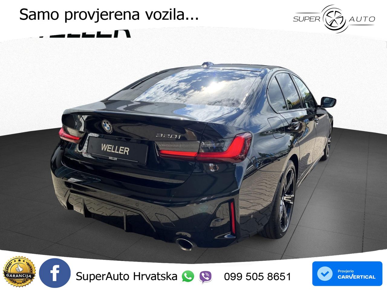 BMW 320i (184 KS) Steptronic M Sport LED+GR SJED+ACC