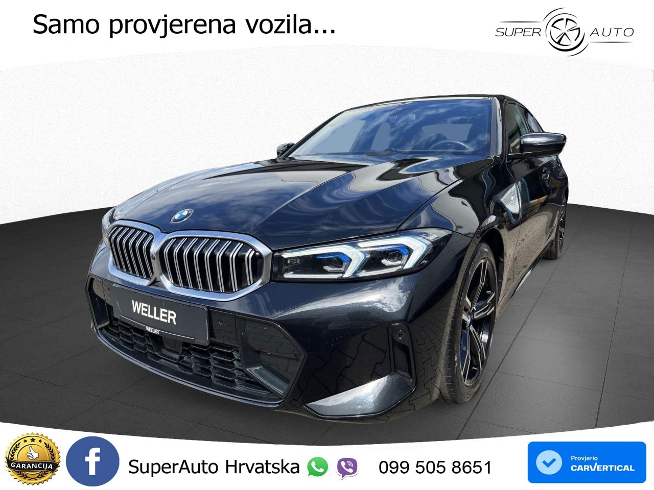 BMW 320i (184 KS) Steptronic M Sport LED+GR SJED+ACC