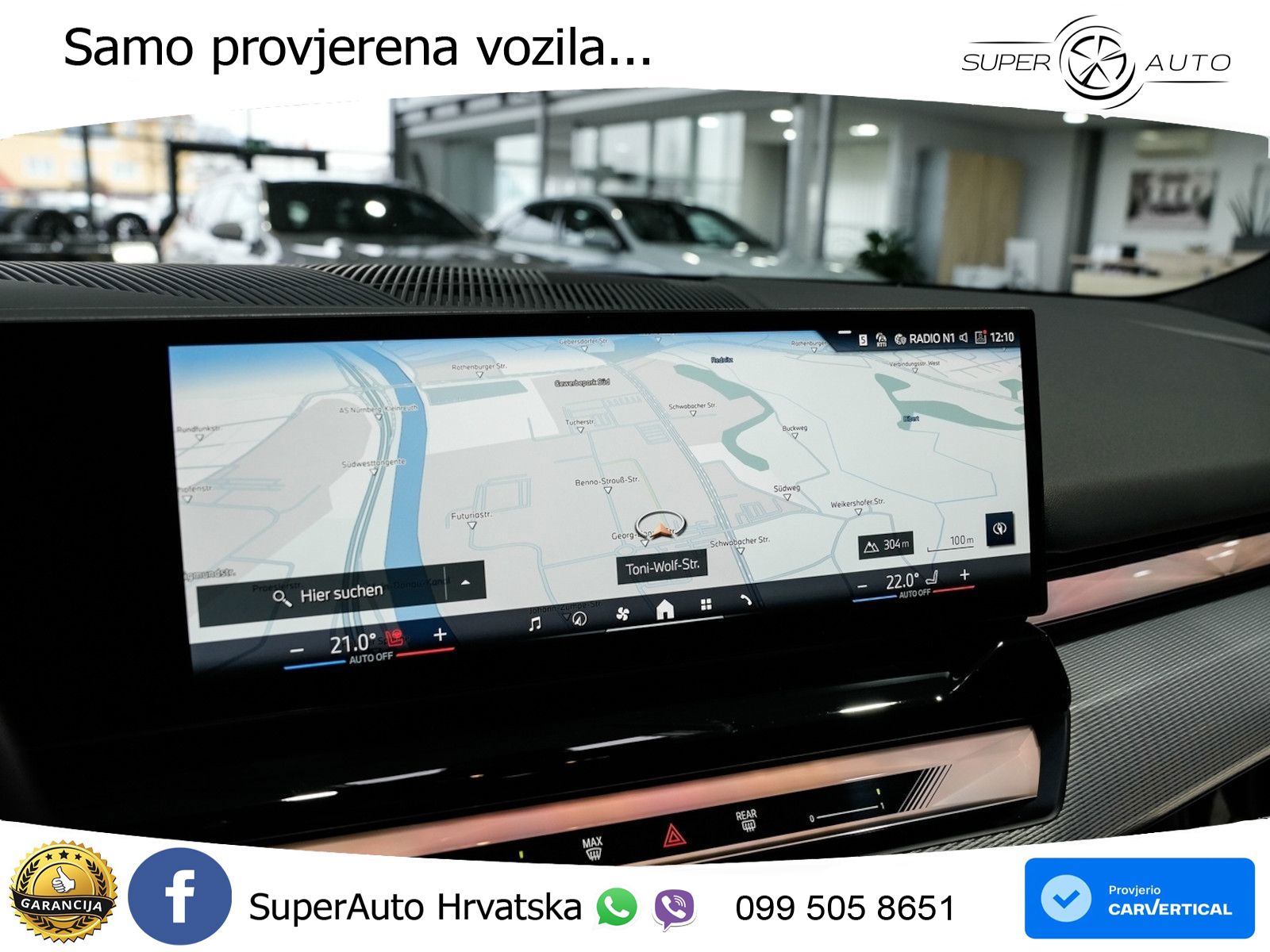 BMW 520i Touring (208 KS) Steptronic M Sport LED+GR SJED+ACC
