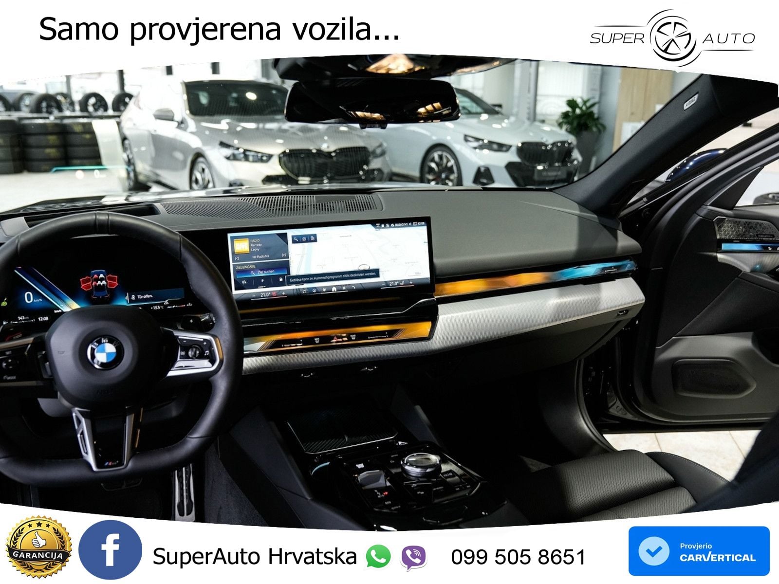 BMW 520i Touring (208 KS) Steptronic M Sport LED+GR SJED+ACC
