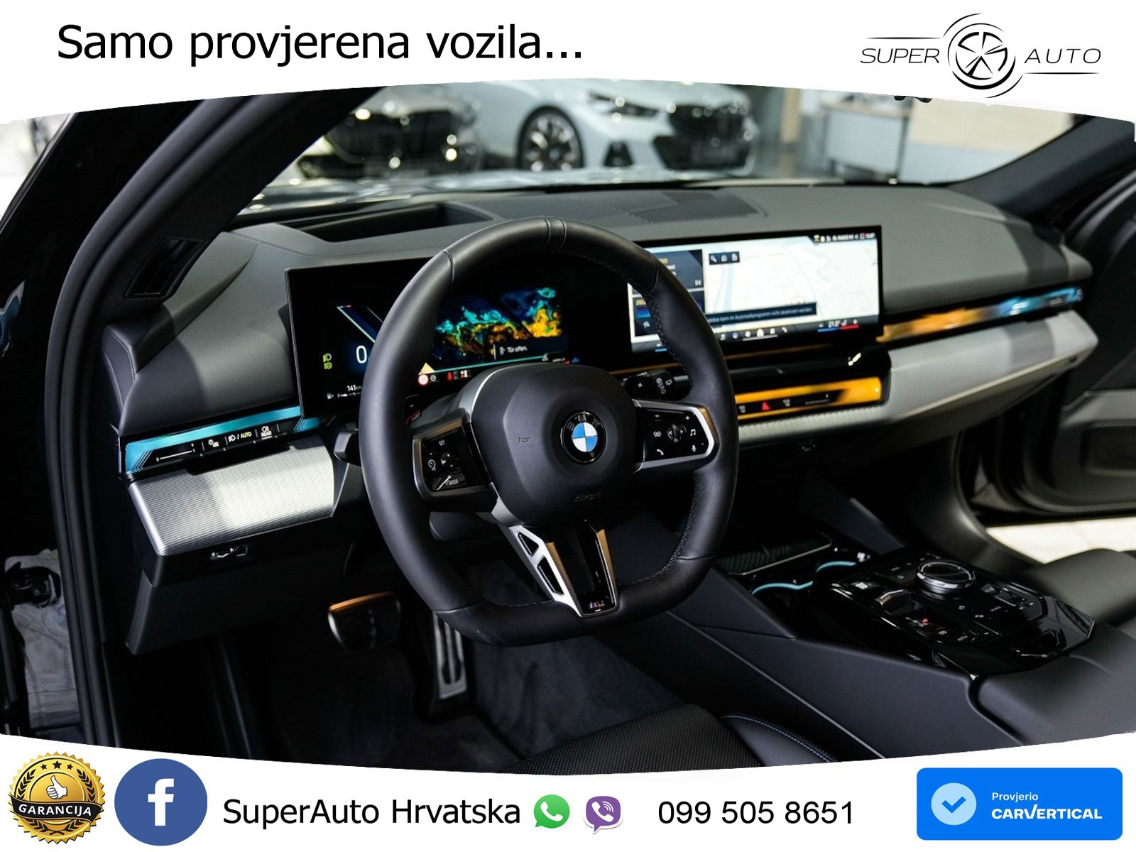 BMW 520i Touring (208 KS) Steptronic M Sport LED+GR SJED+ACC