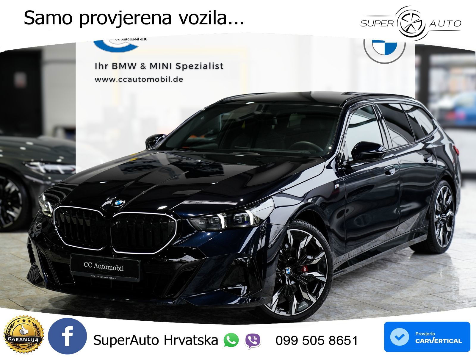 BMW 520i Touring (208 KS) Steptronic M Sport LED+GR SJED+ACC