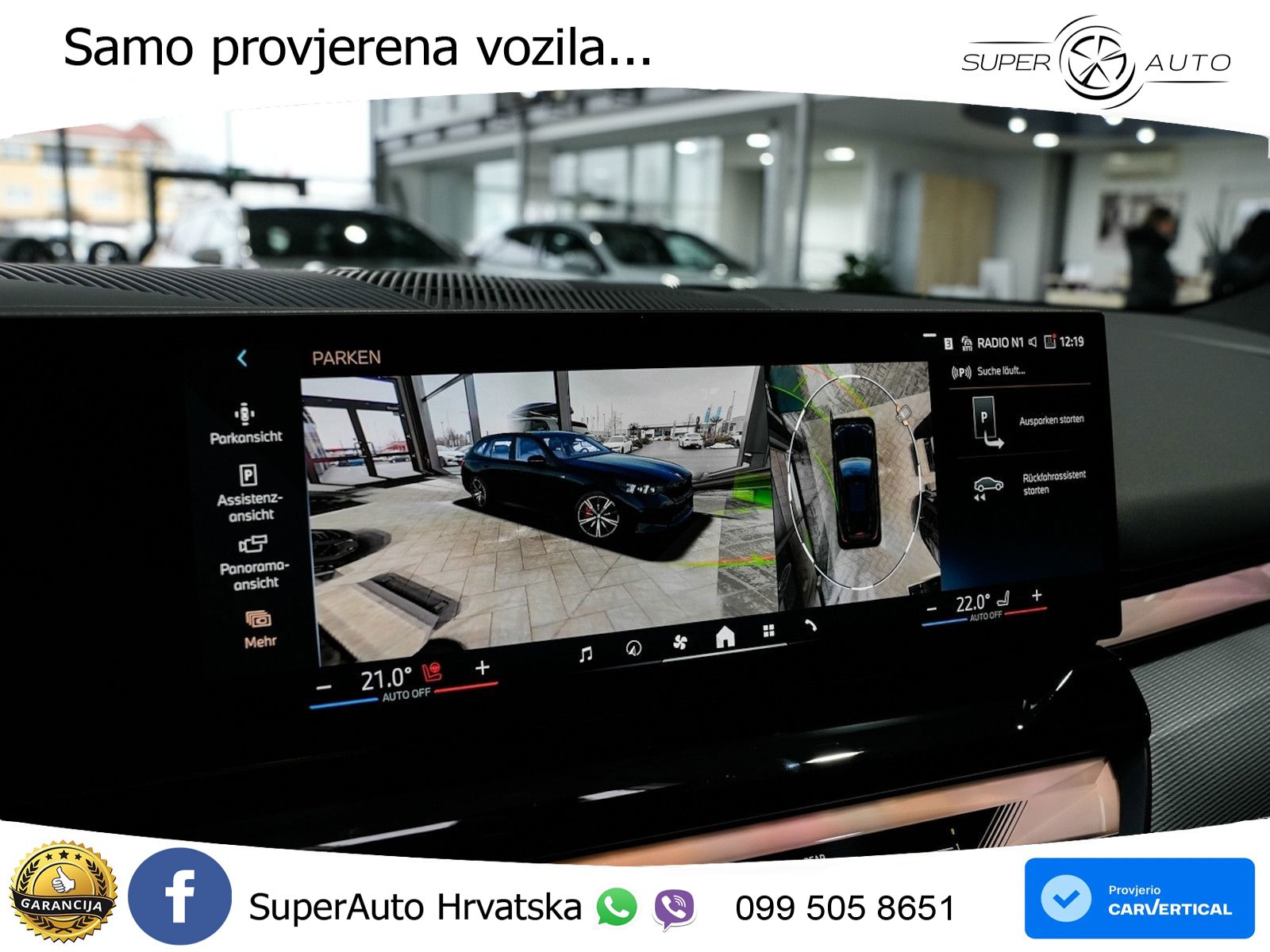 BMW 520i Touring (208 KS) Steptronic M Sport LED+GR SJED+ACC