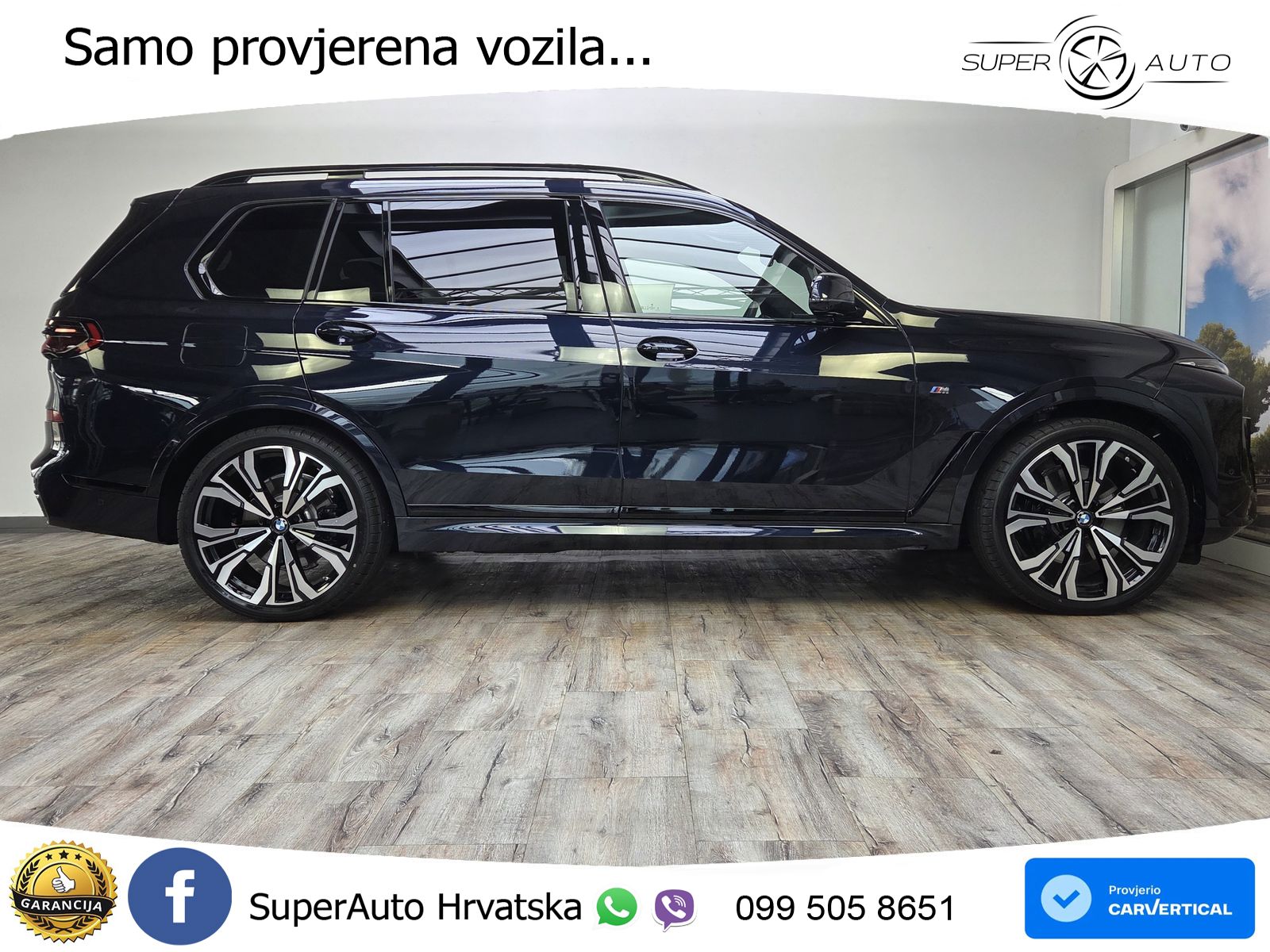 BMW X7 40d (352 KS) xDrive Steptronic M Sport ZRAČNI+ACC+GR SJED+KAM+PANO