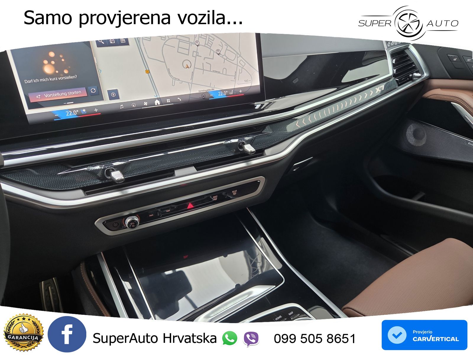 BMW X7 40d (352 KS) xDrive Steptronic M Sport ZRAČNI+ACC+GR SJED+KAM+PANO