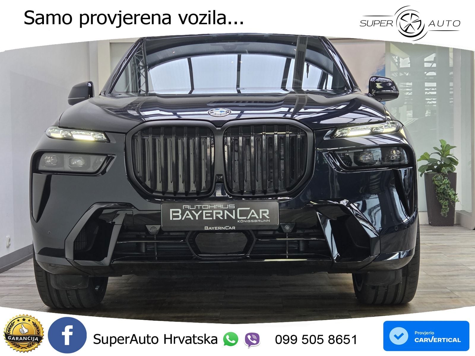 BMW X7 40d (352 KS) xDrive Steptronic M Sport ZRAČNI+ACC+GR SJED+KAM+PANO