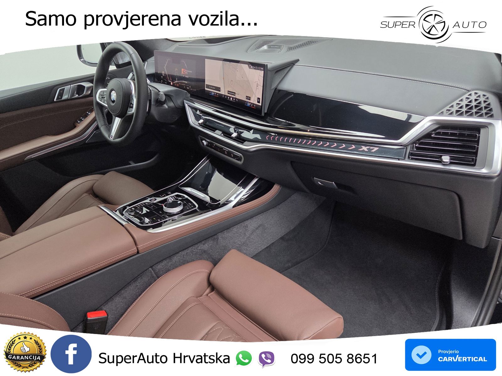 BMW X7 40d (352 KS) xDrive Steptronic M Sport ZRAČNI+ACC+GR SJED+KAM+PANO