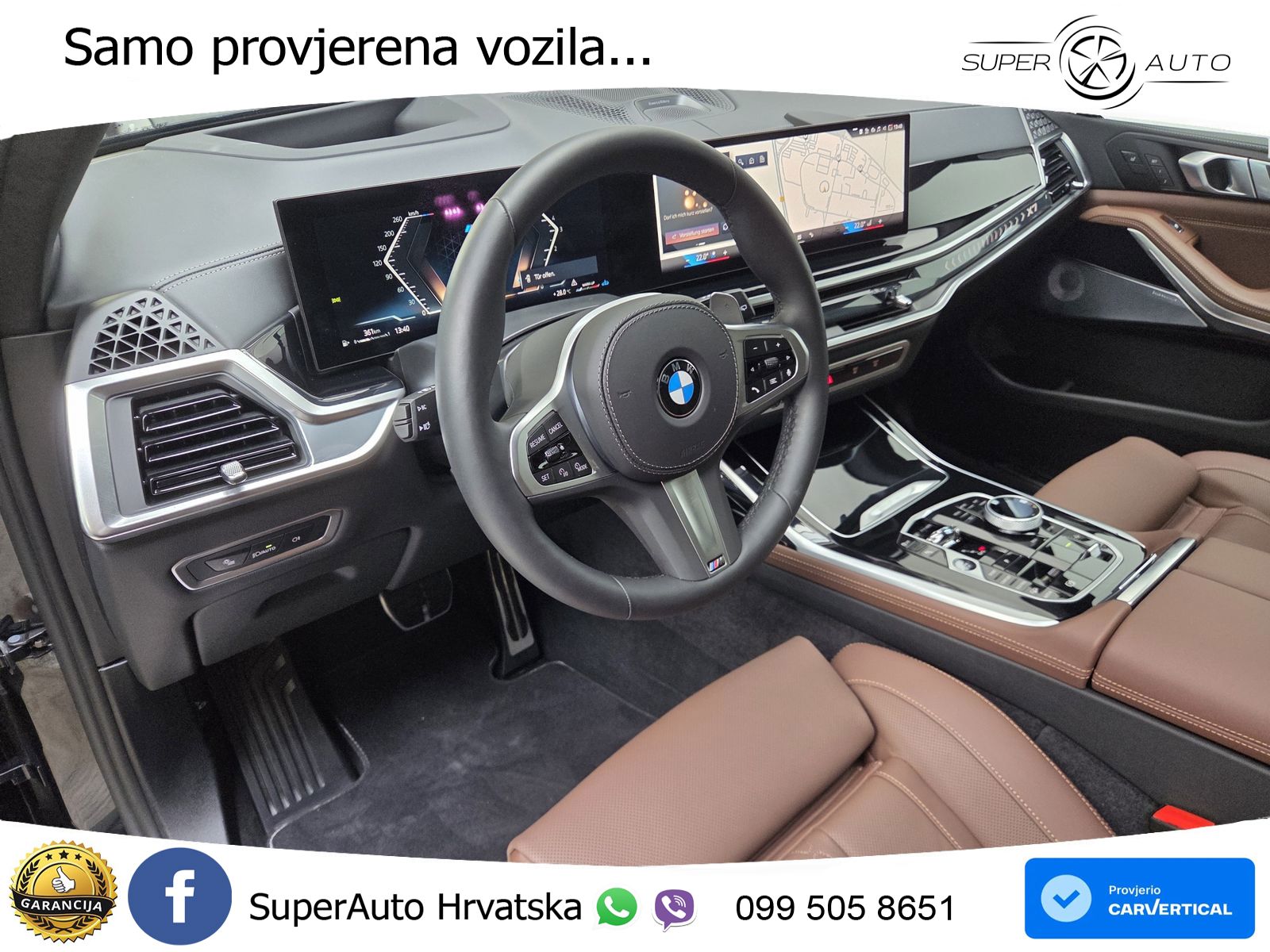 BMW X7 40d (352 KS) xDrive Steptronic M Sport ZRAČNI+ACC+GR SJED+KAM+PANO