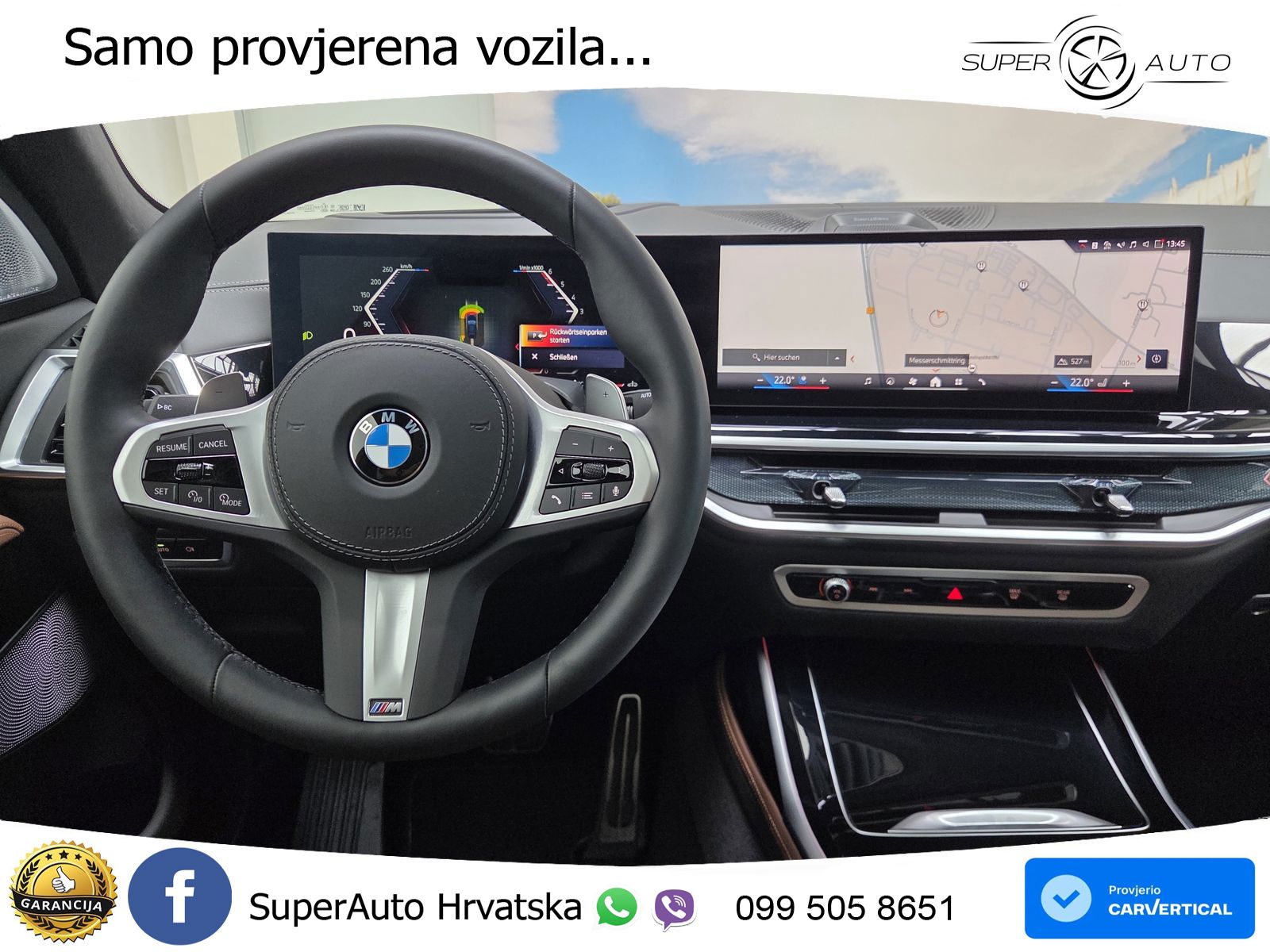 BMW X7 40d (352 KS) xDrive Steptronic M Sport ZRAČNI+ACC+GR SJED+KAM+PANO