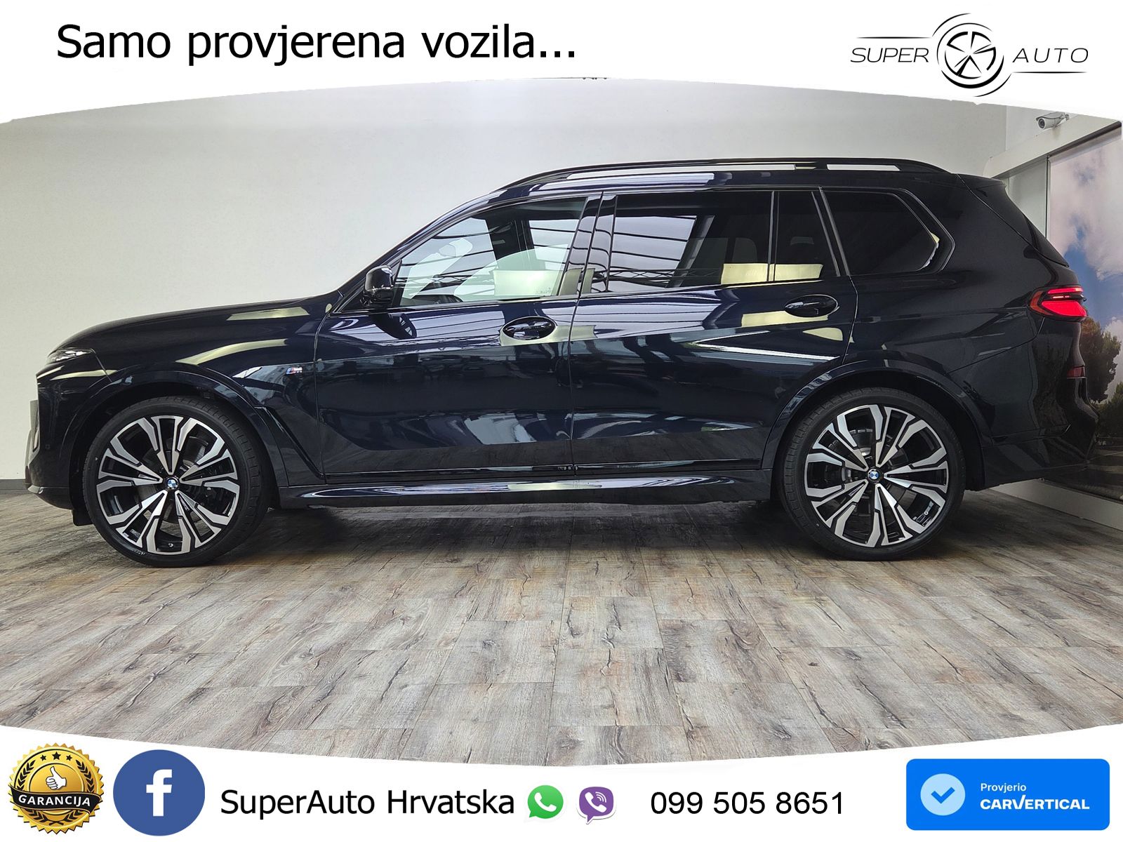 BMW X7 40d (352 KS) xDrive Steptronic M Sport ZRAČNI+ACC+GR SJED+KAM+PANO