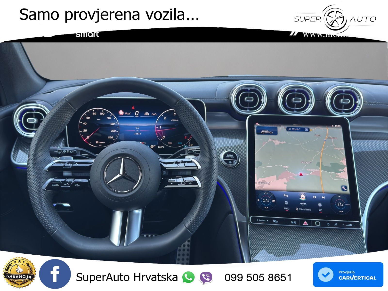 Mercedes GLC 300d (269 KS) 4MATIC 9G-TRONIC AMG LED+GR SJED+ACC