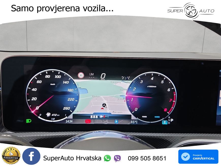 Mercedes-Benz A 180 7G-DCT LED+GR SJED+ACC