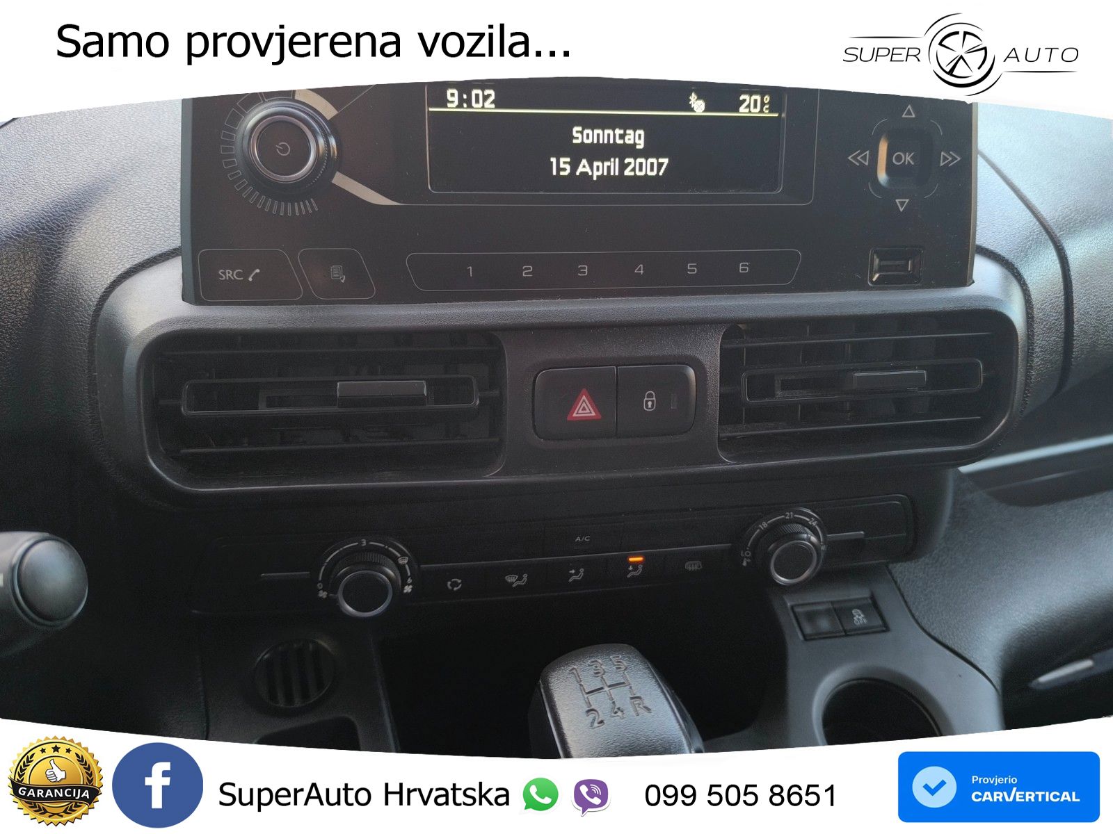 Peugeot Partner Premium L1"AHK" 75 KS