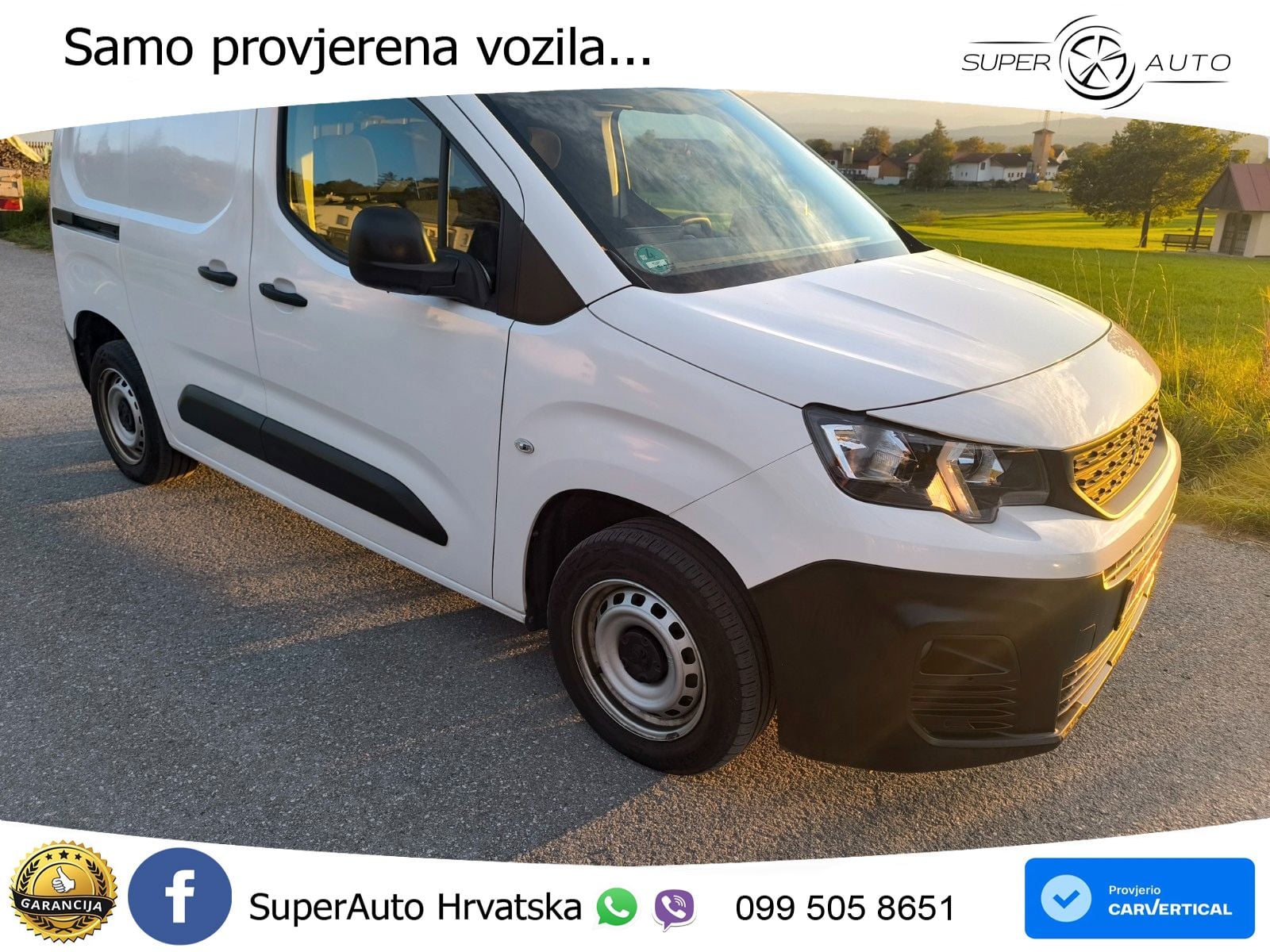 Peugeot Partner Premium L1"AHK" 75 KS
