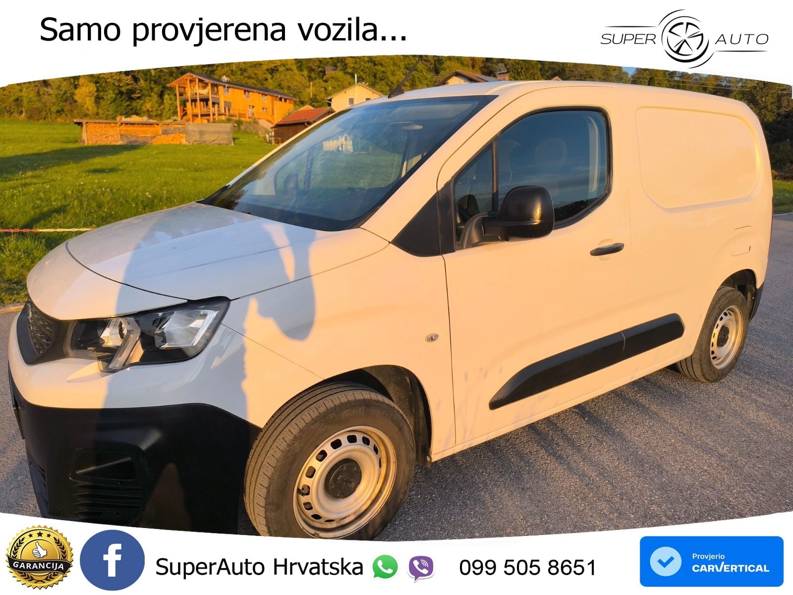 Peugeot Partner Premium L1"AHK" 75 KS