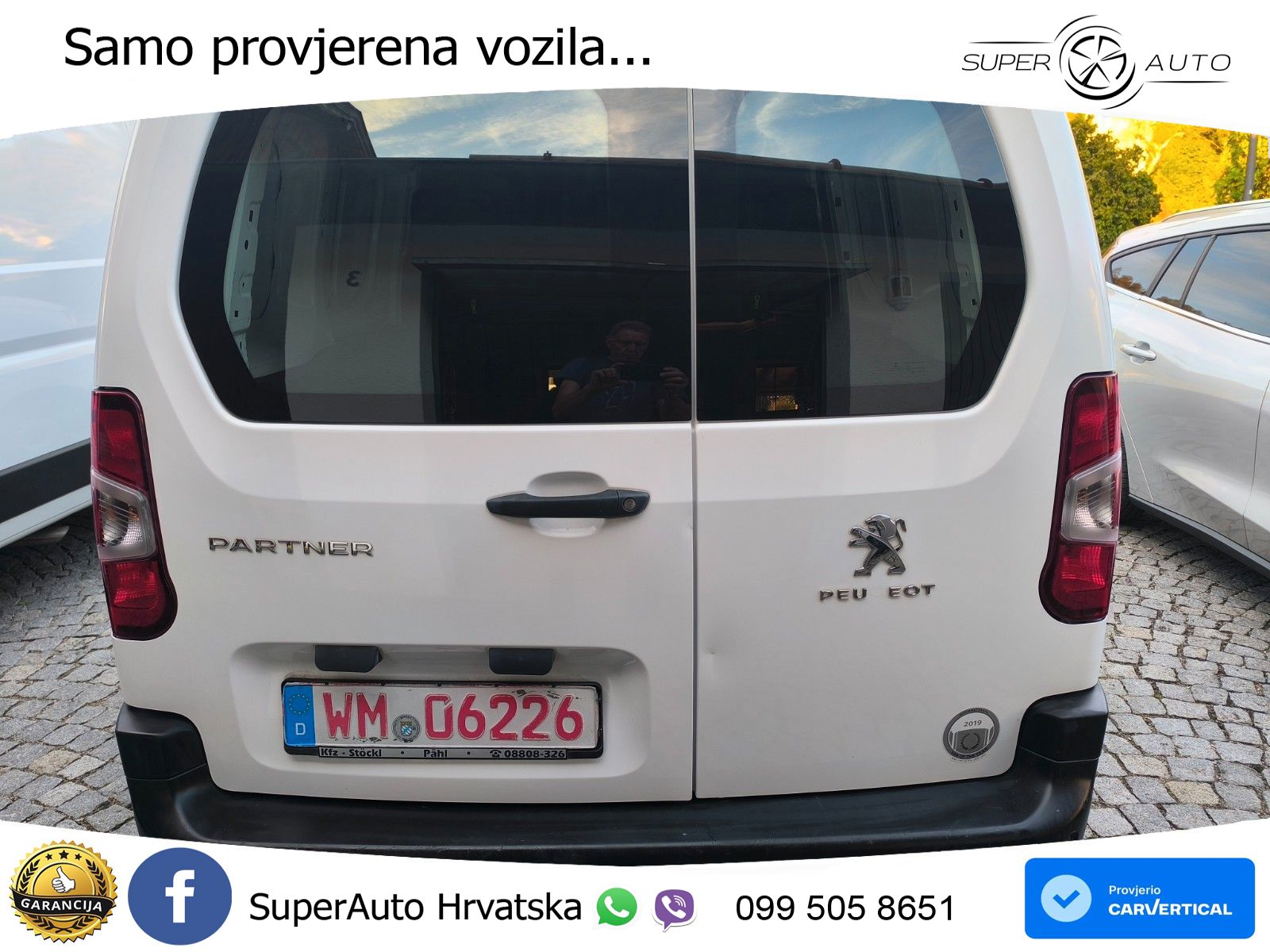Peugeot Partner Premium L1"AHK" 75 KS