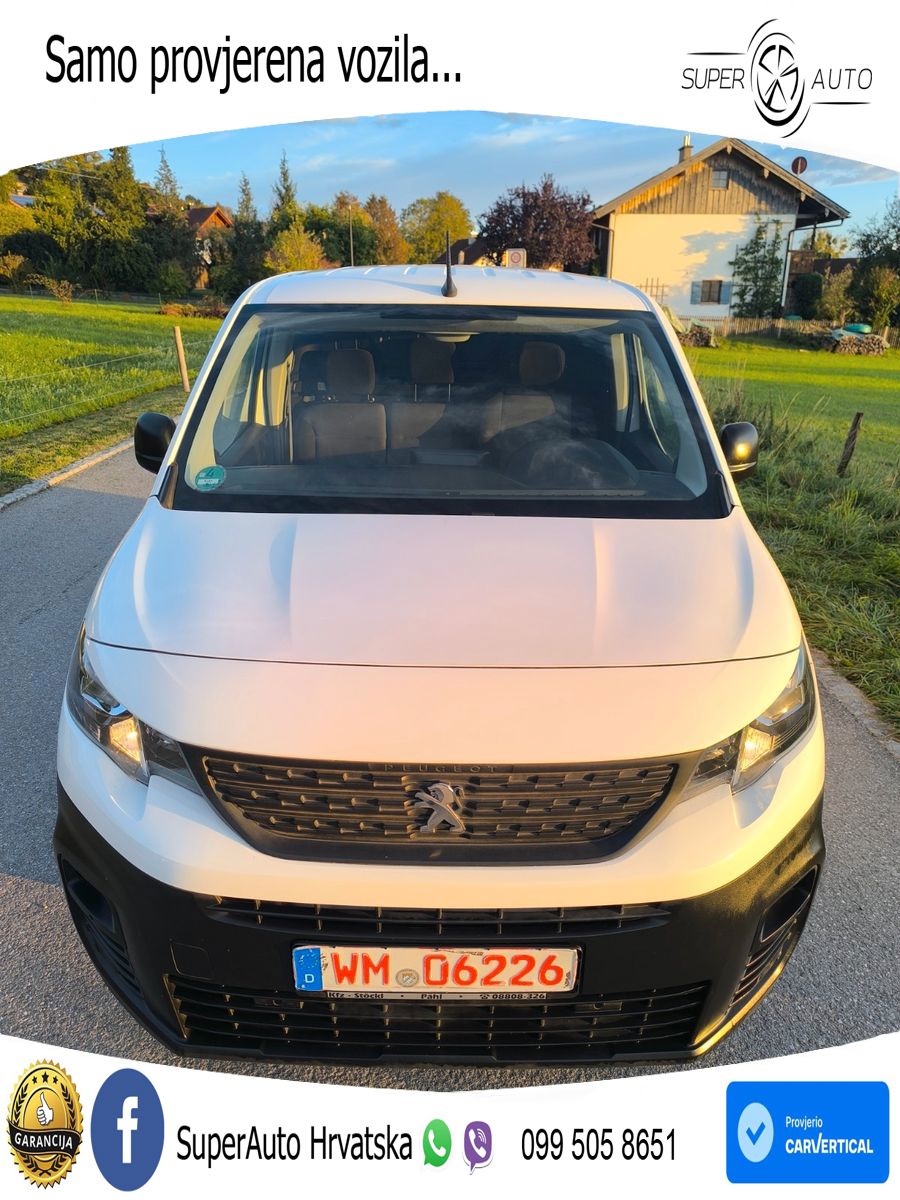 Peugeot Partner Premium L1"AHK" 75 KS