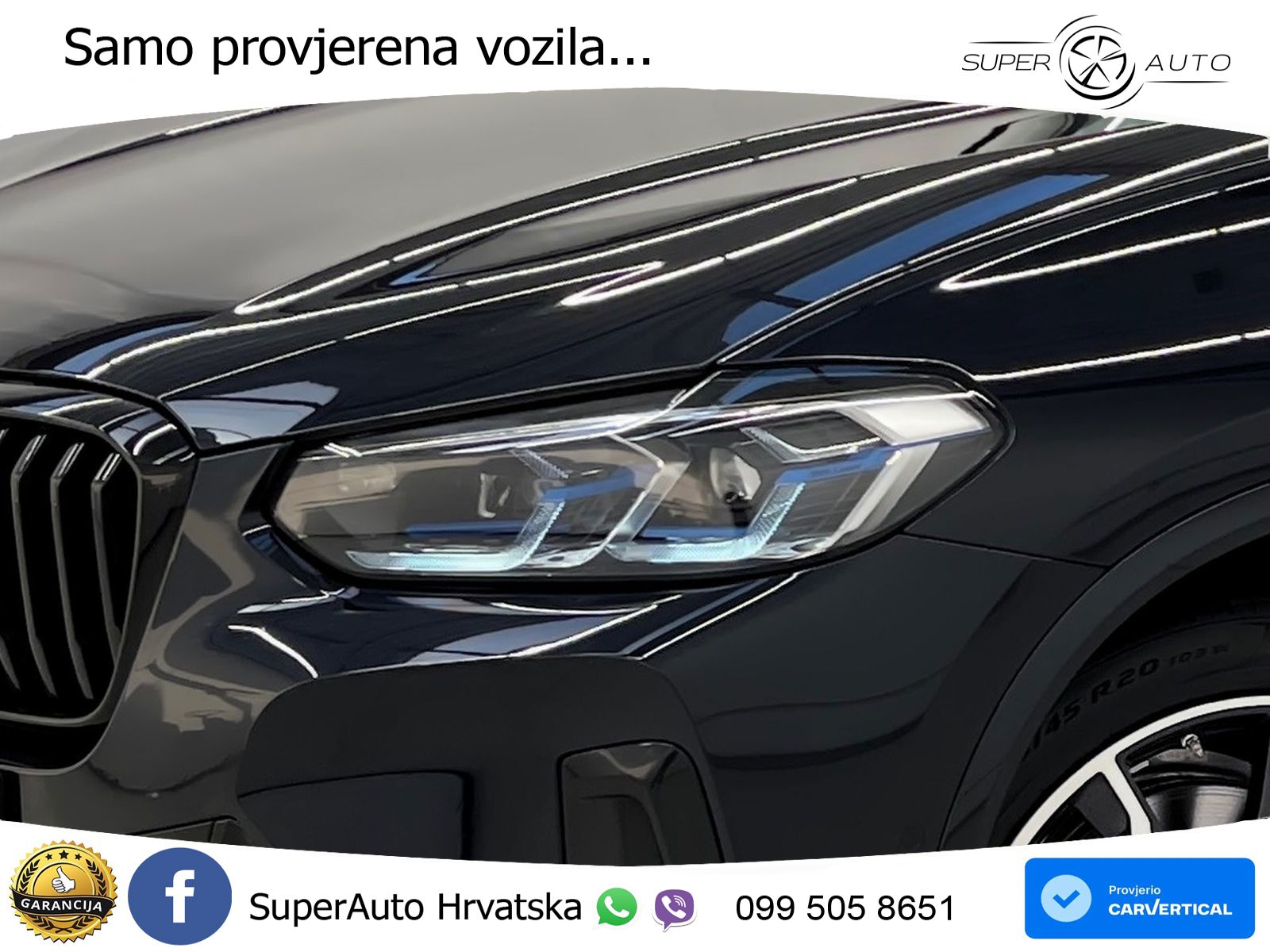 BMW X3 20i xDrive Steptronic M Sport LED+GR SJED+ACC