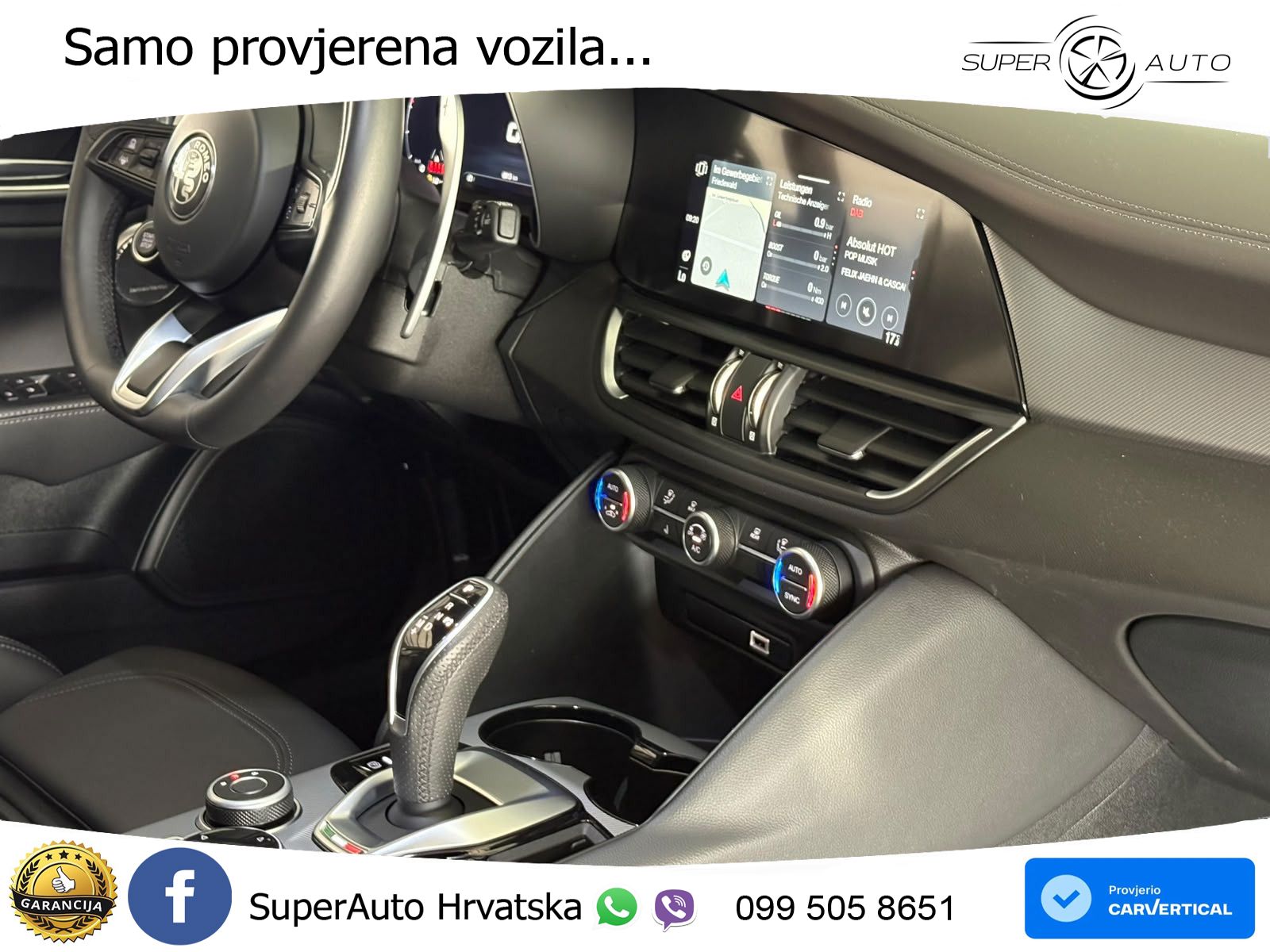 Alfa Romeo Giulia 2.0 Turbo (280 KS) Q4 Automatic LED+GR SJED+ACC