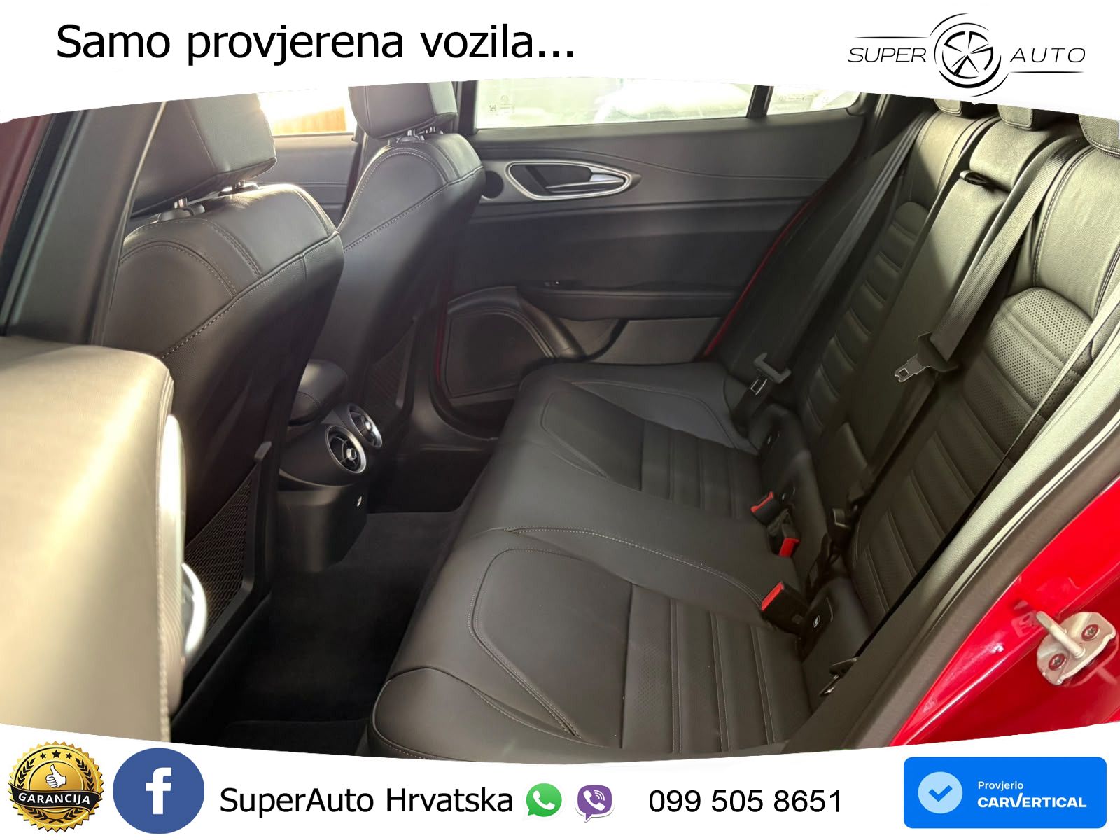 Alfa Romeo Giulia 2.0 Turbo (280 KS) Q4 Automatic LED+GR SJED+ACC