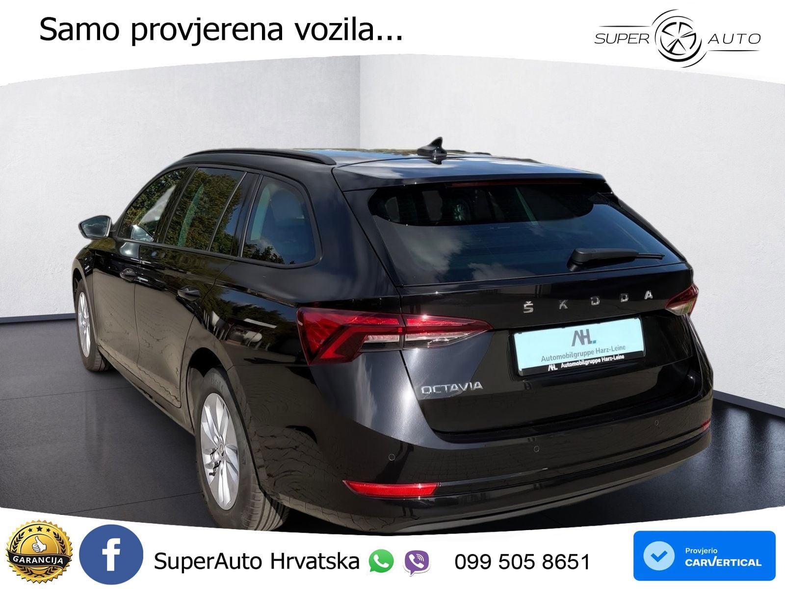 Škoda Octavia Combi 2.0 TDI (150 KS) DSG LED+GR SJED+ACC