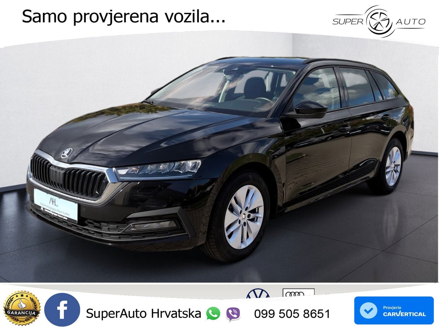 Škoda Octavia Combi 2.0 TDI (150 KS) DSG LED+GR SJED+ACC