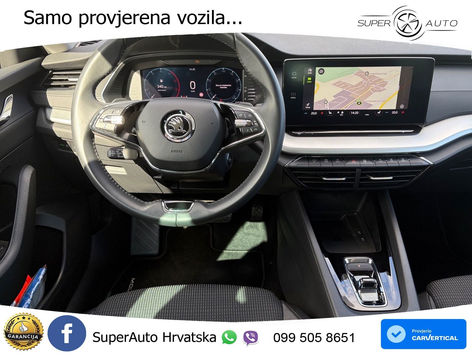 Škoda Octavia Combi 2.0 TDI (150 KS) DSG LED+GR SJED+ACC