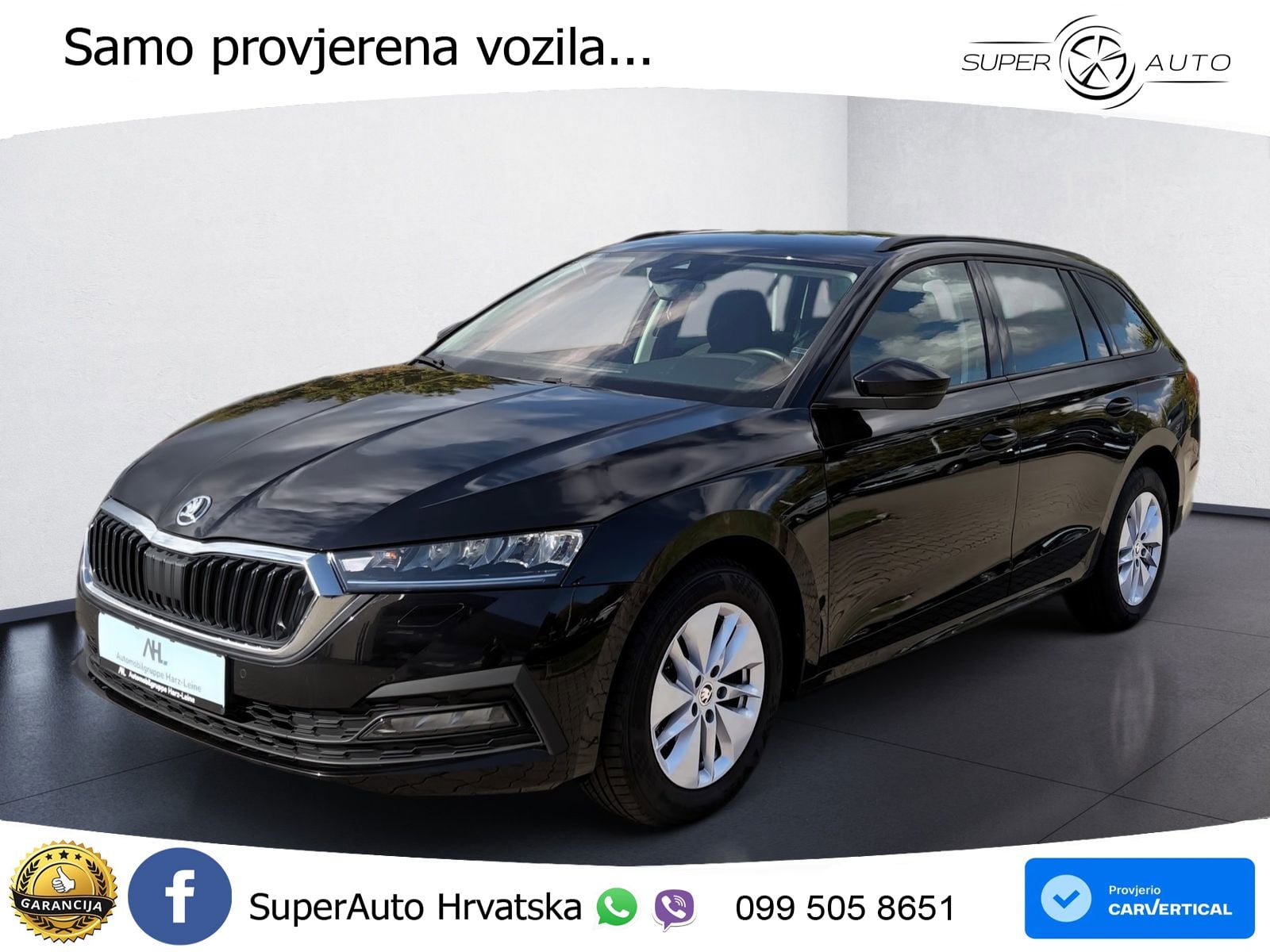 Škoda Octavia Combi 2.0 TDI (150 KS) DSG LED+GR SJED+ACC