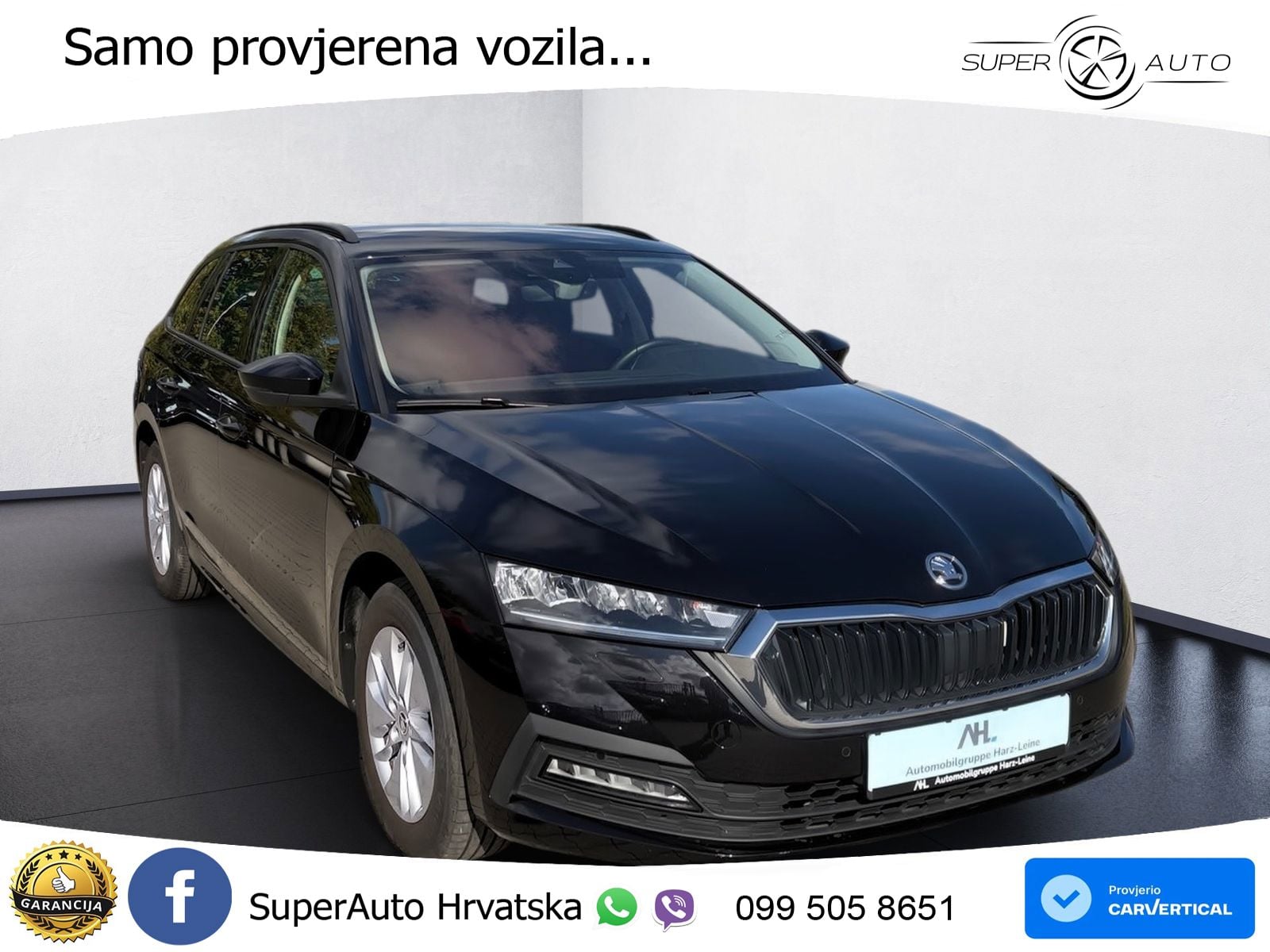 Škoda Octavia Combi 2.0 TDI (150 KS) DSG LED+GR SJED+ACC