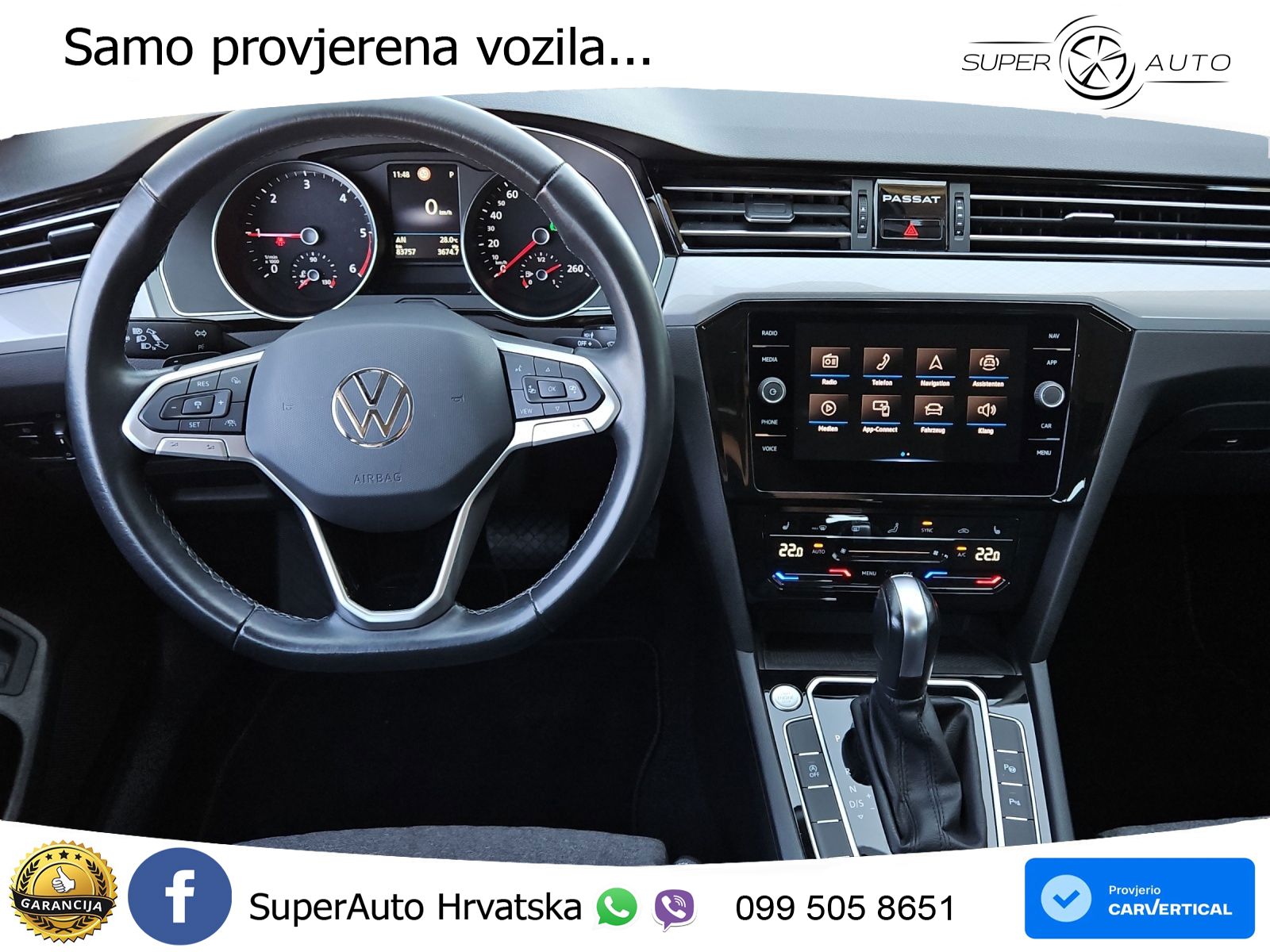 Volkswagen Passat Variant 2.0 TDI (150 KS) DSG Business LED+GR SJED+ACC